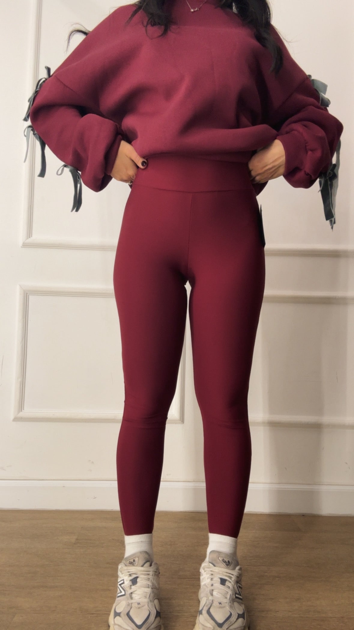 Leggins LOW - BORDEAUX