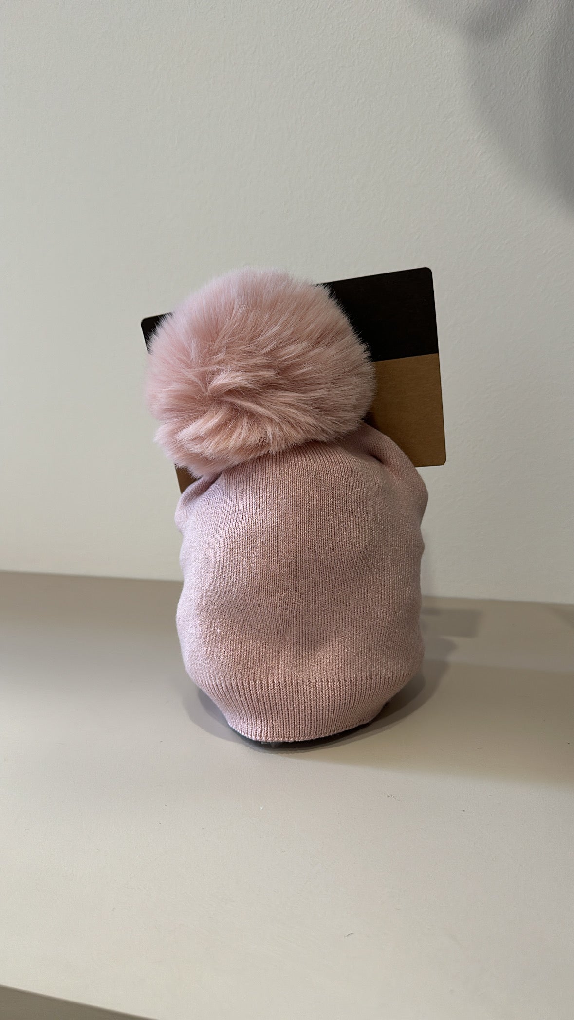 Cappellino LANA RASATO PON - ROSA