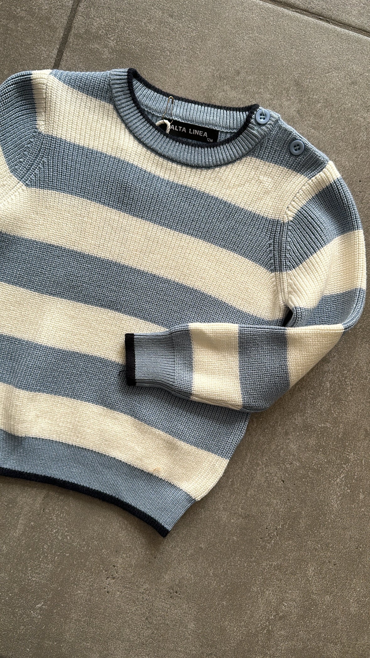 Maglioncino FASCIA 12-36M - AZZURRO