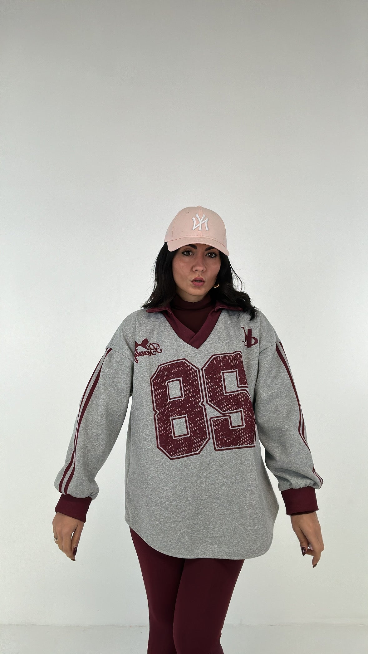 Felpa BEAUTIFUL 28 - GRIGIO