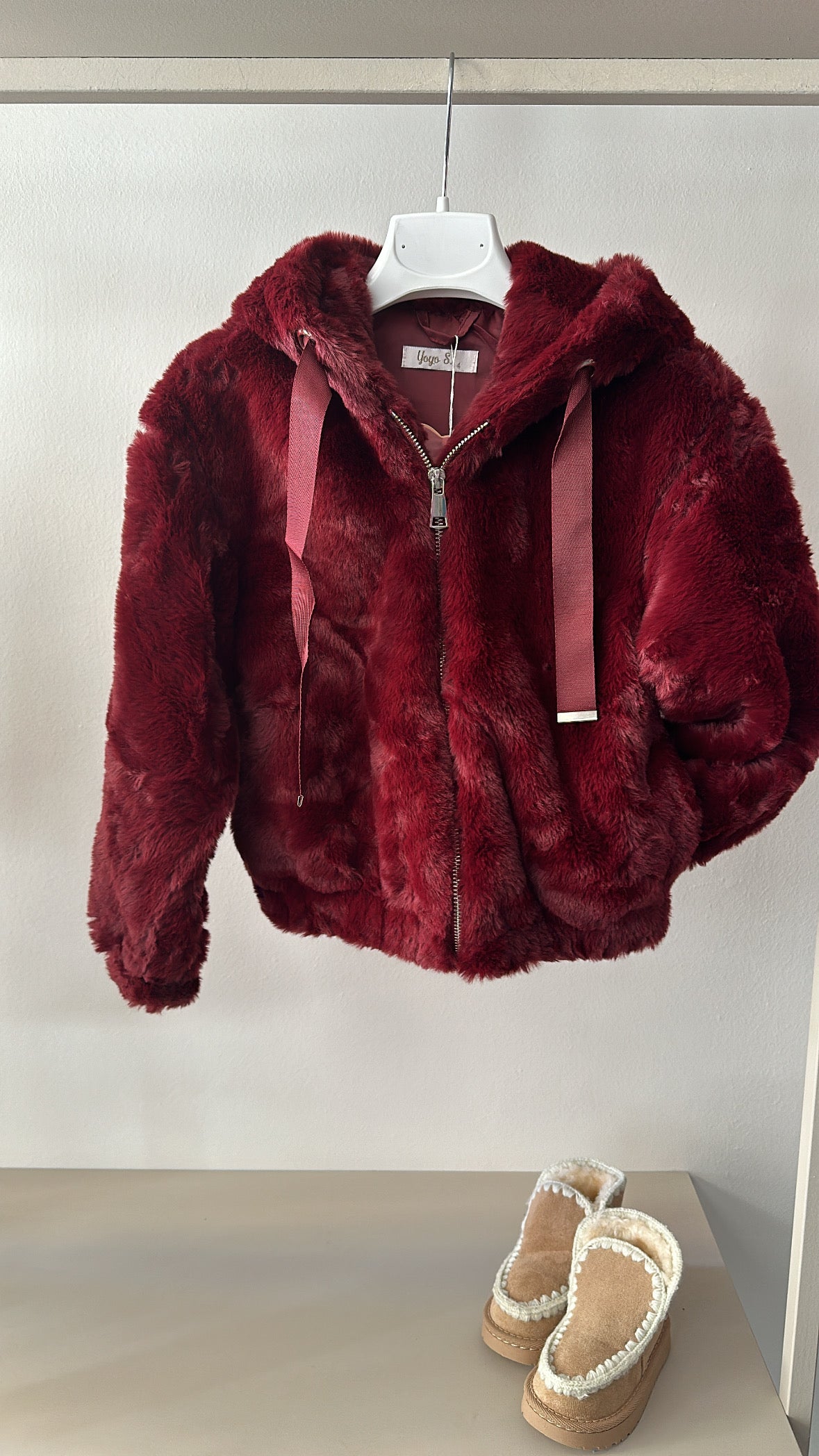 Ecopelliccia GIUBBINO 4-14A - BORDEAUX