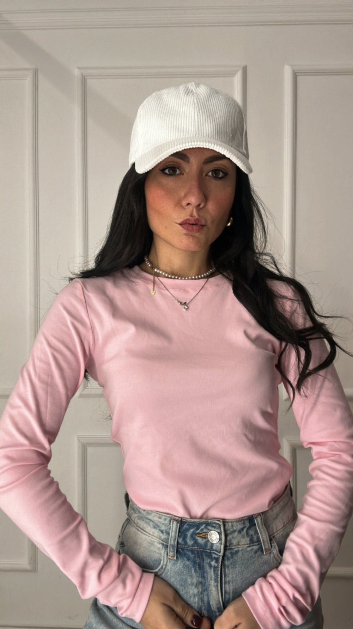 Maglia BASIC LUMINA - ROSA