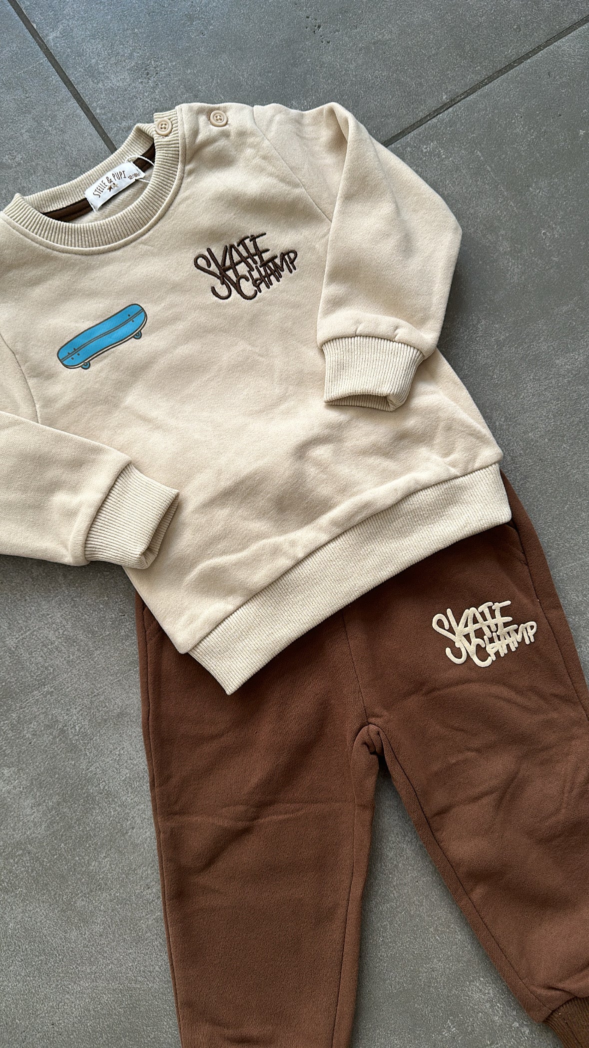 Tuta SKETE 12-36M - BEIGE
