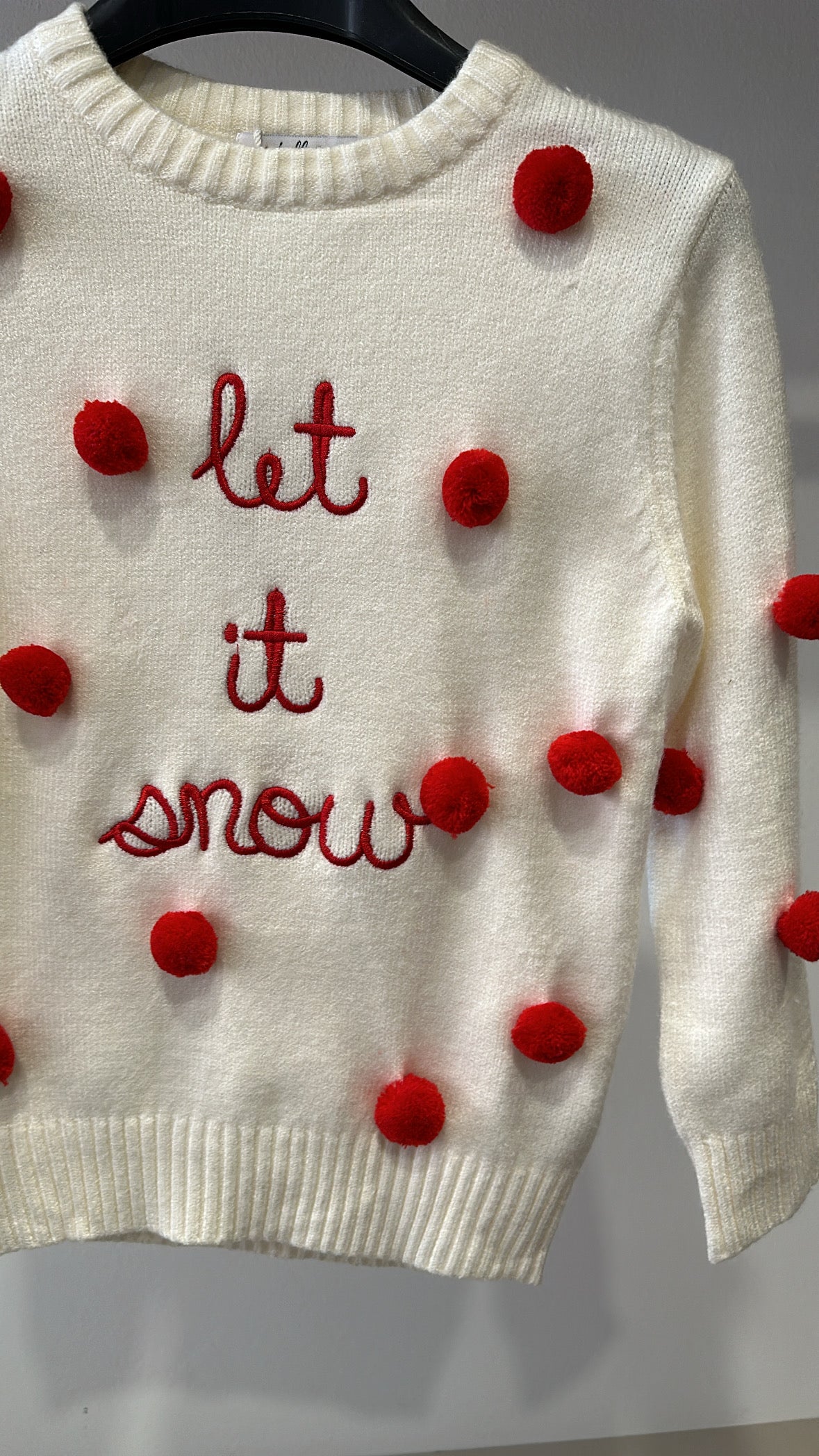 Pull LET IS 4-14A - BIANCO