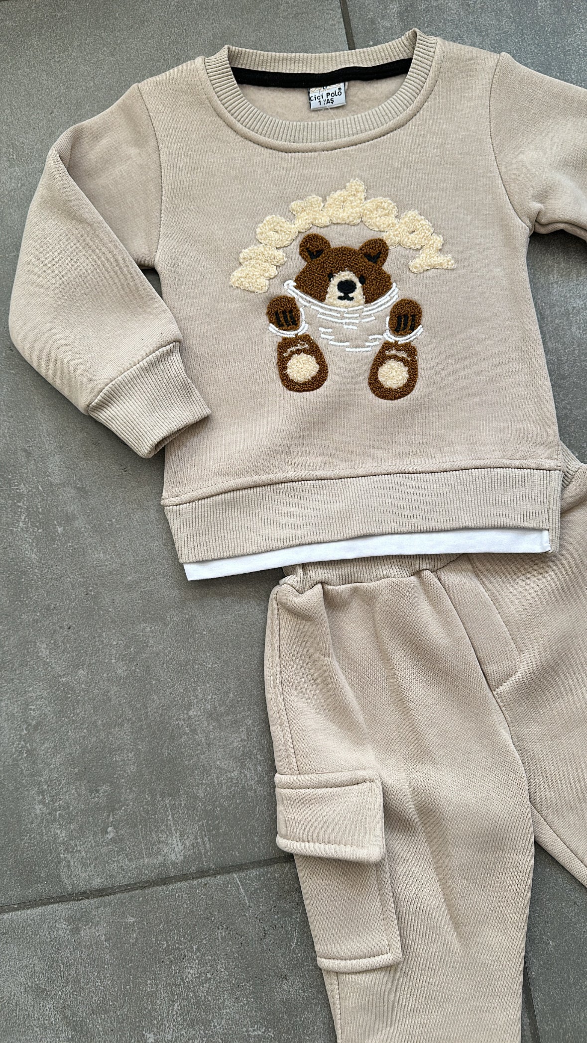 Tuta ORSETTO 1-4A - BEIGE