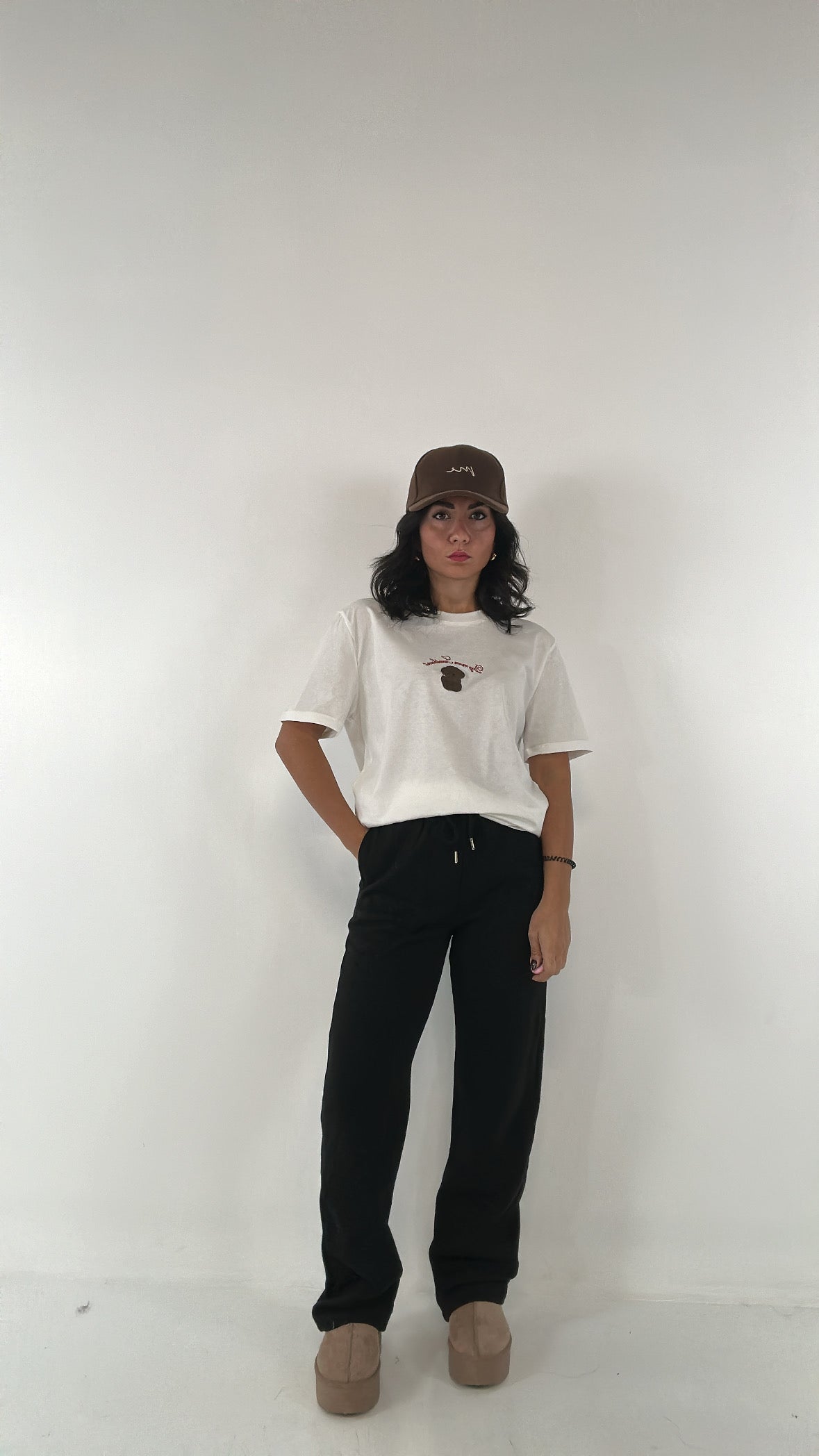Pantalone FELPATO - NERO