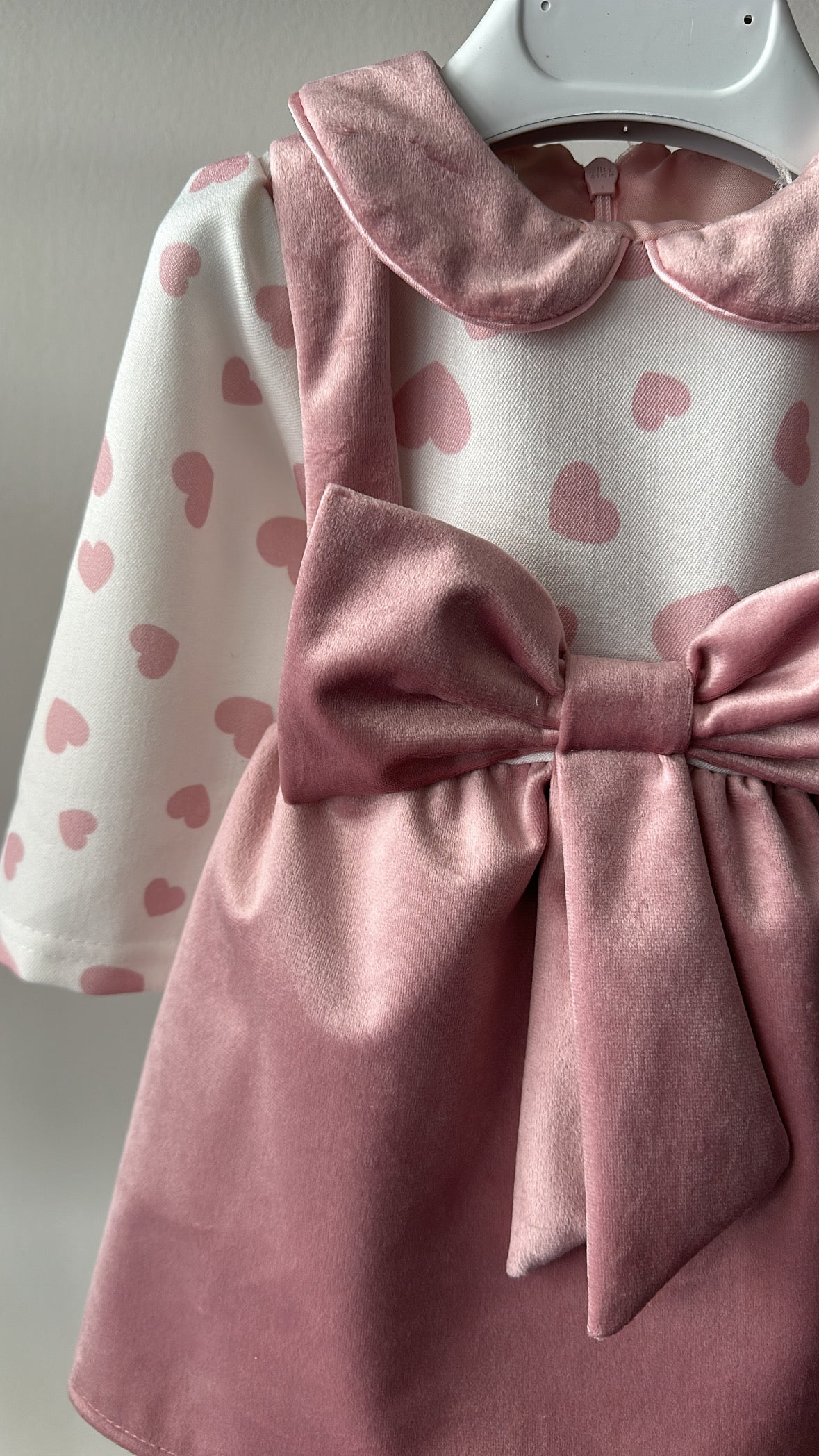 Vestitino CUORI 12-36M - ROSA