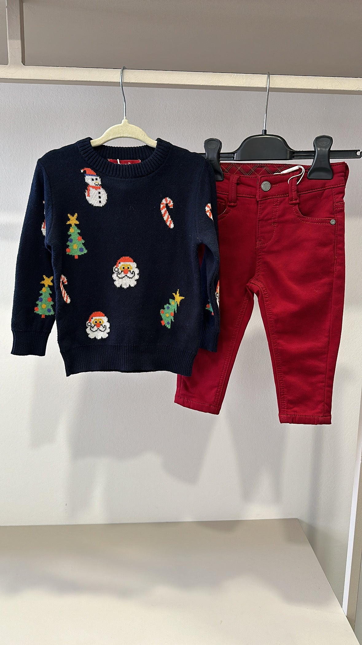 Jeans SKYNNY FELPATO 12-36M - BORDEAUX