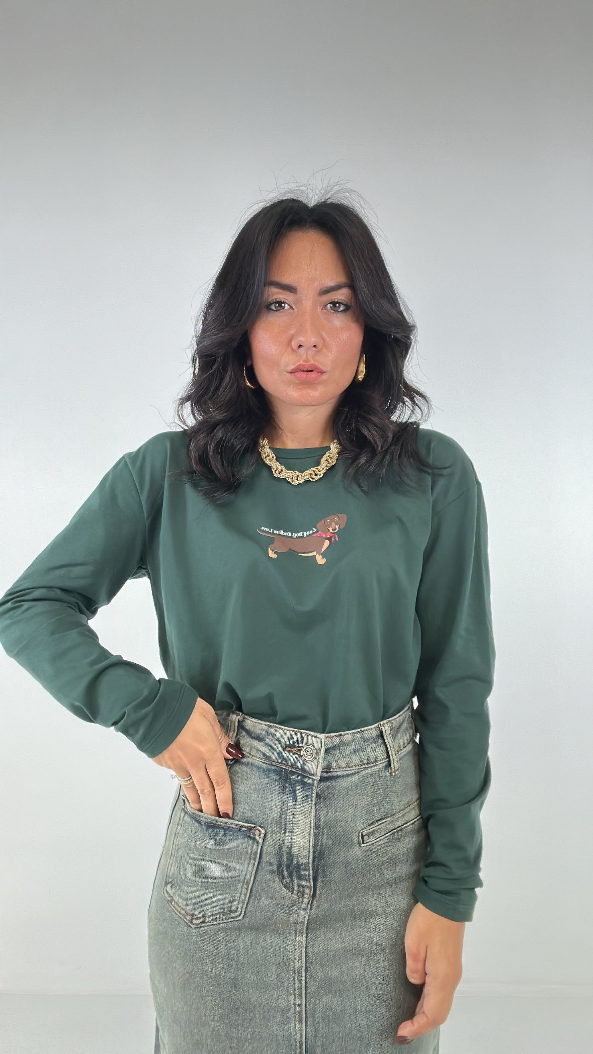 Maglia LUMINA DOG - VERDE
