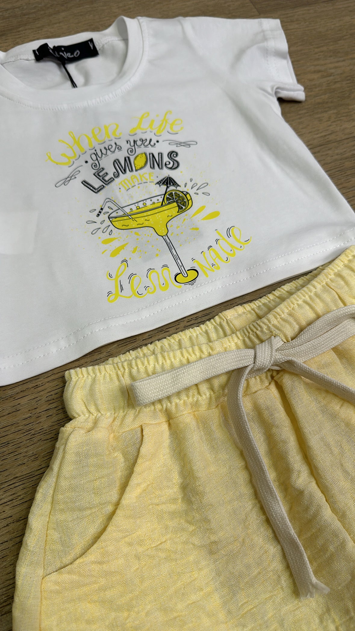 Completo LEMONS 4-14A - GIALLO