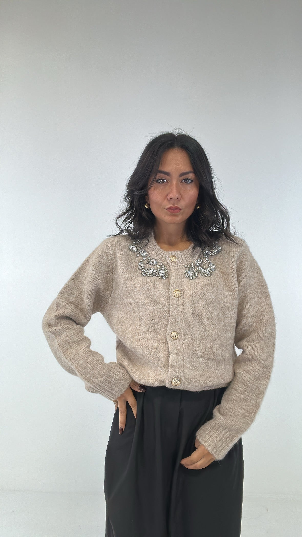 Cardigan PIETRE - BEIGE