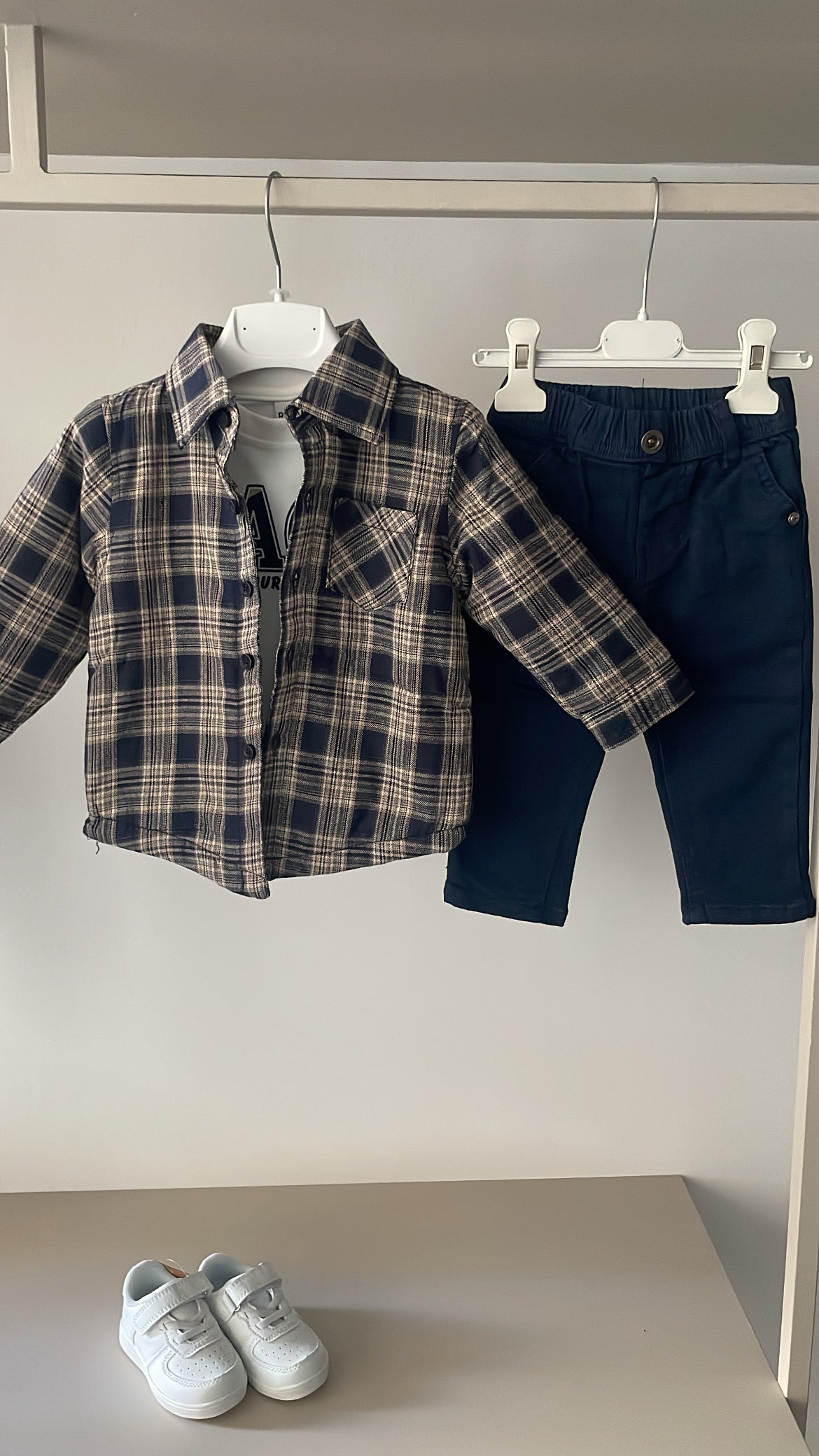 Completo CON BOMBERINO 6-36M - BEIGE