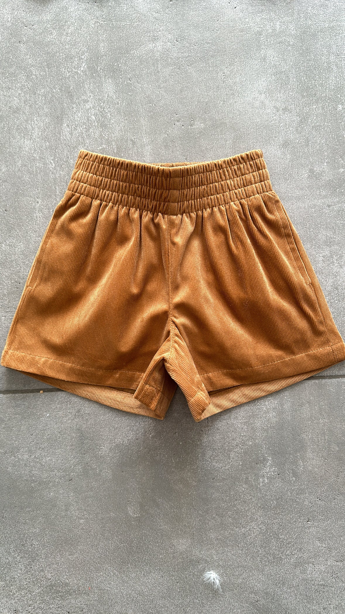 Shorts VELLUTINO 4-14A - CAMMELLO