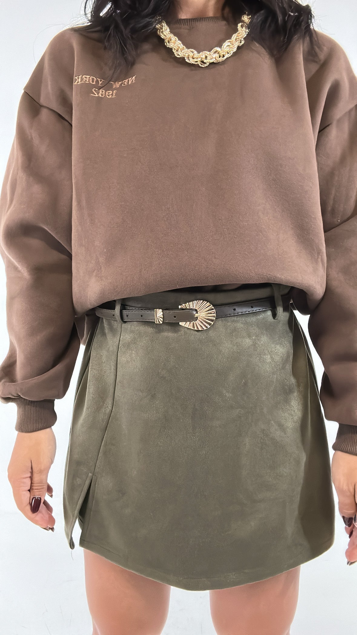 Pantagonna CAMOSCIO - VERDE MILITARE