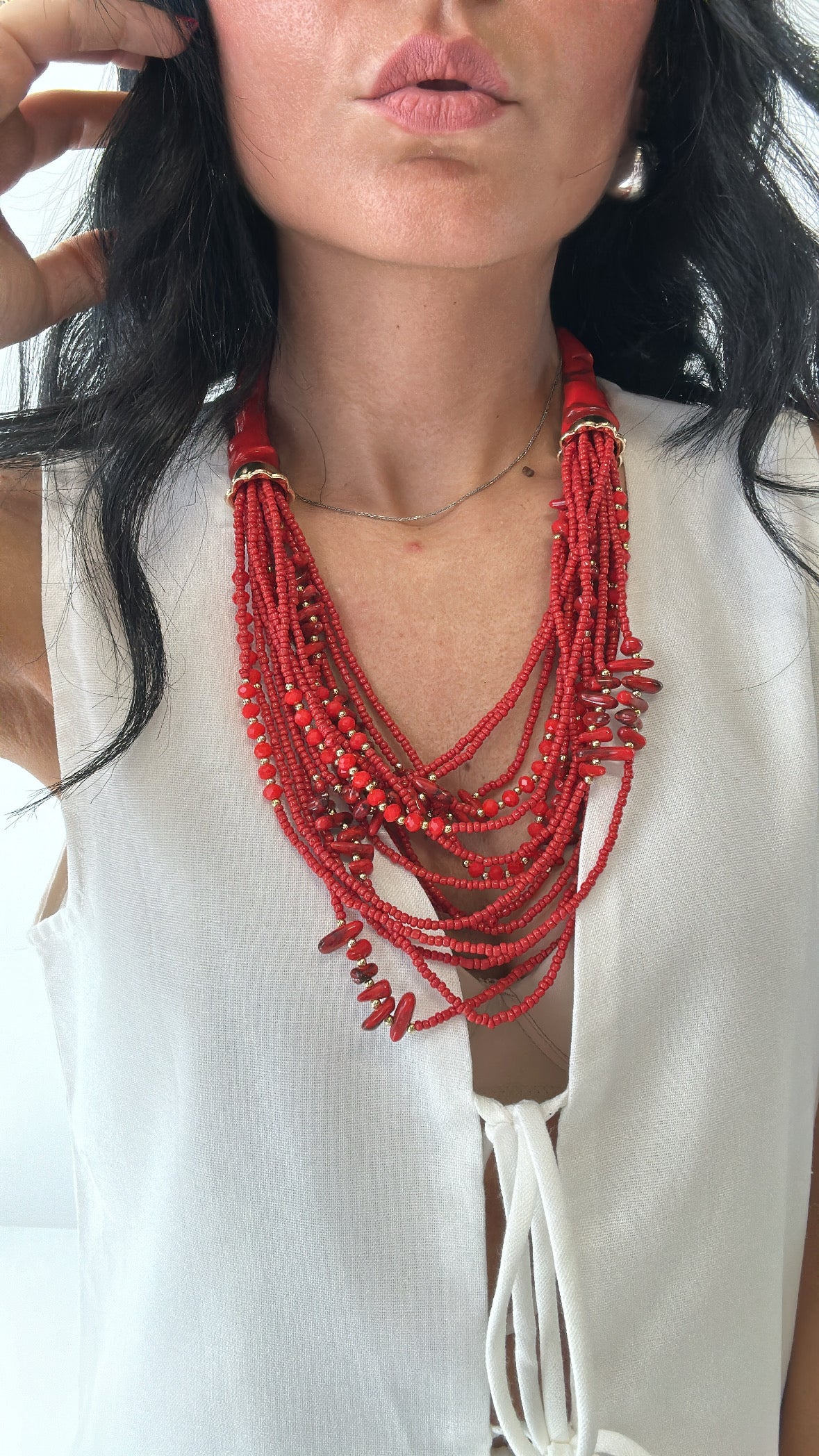 Collana CORAL - ROSSO