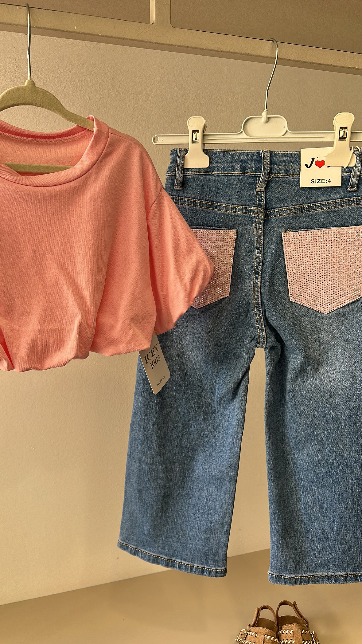 Jeans TASCA ROSA BRILLO 4-14A - JEANS