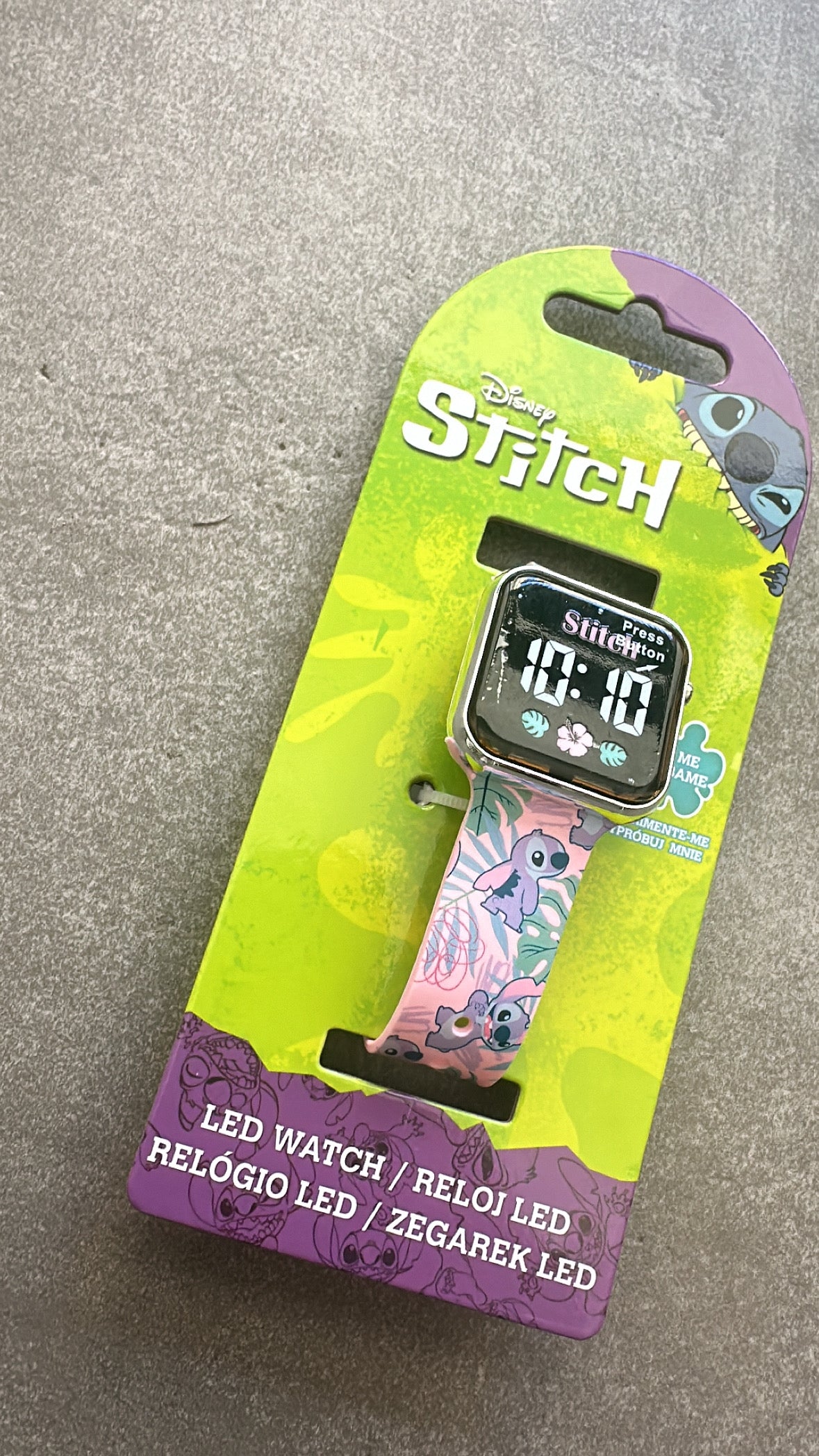 Orologio LED DISNEY - ROSA