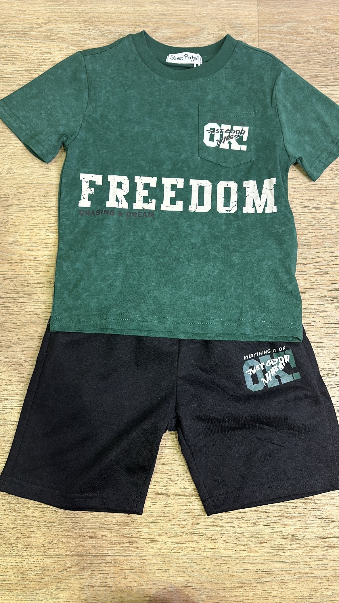 Completo FREEDOM 4-12A - VERDE