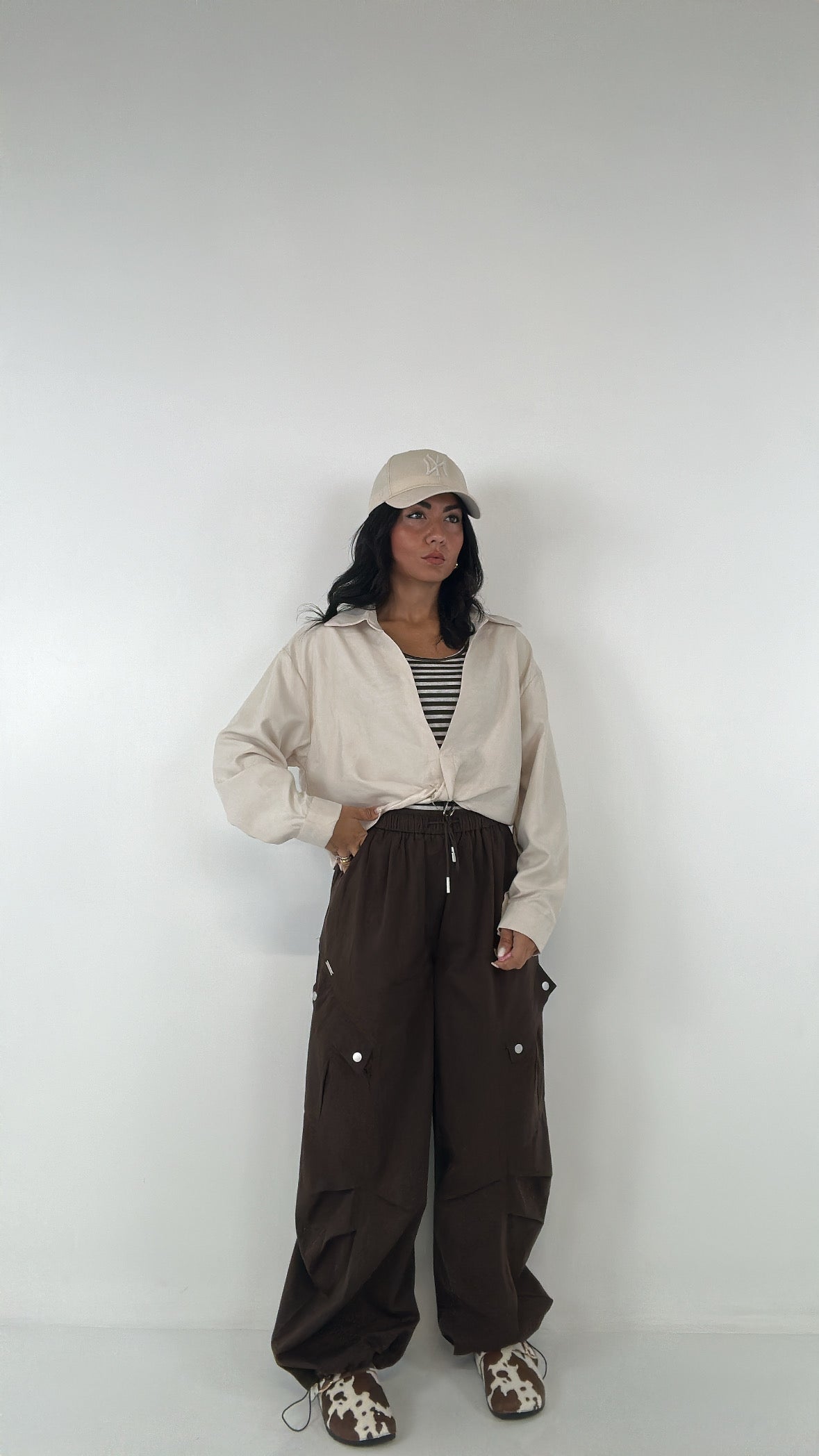 Pantalone PARAC - MARRONE