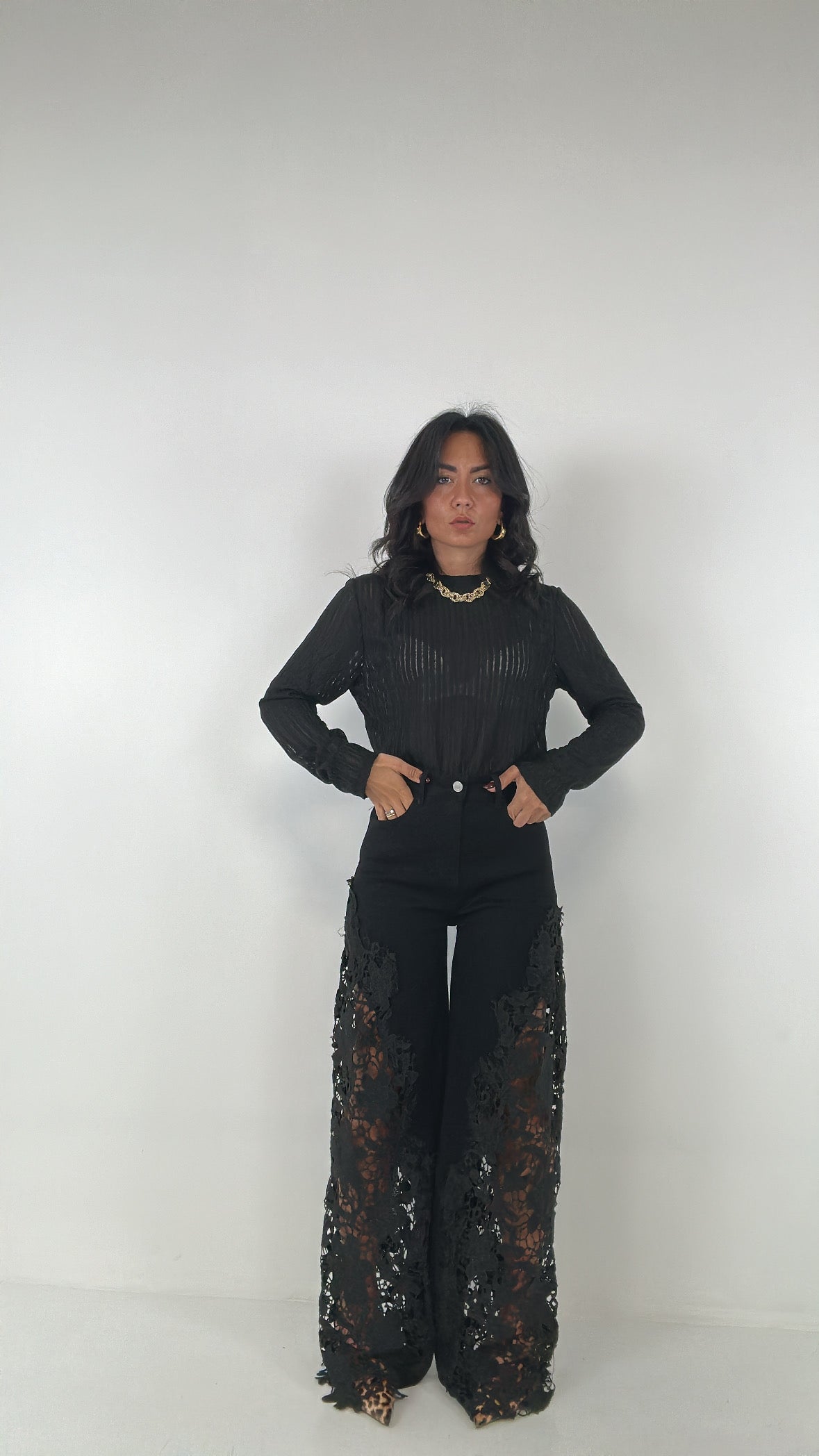Jeans TRAMA NEW - NERO