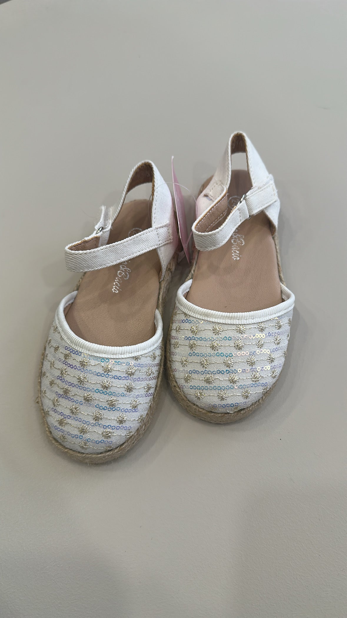 Espadrillas PAILLETTES - BIANCO