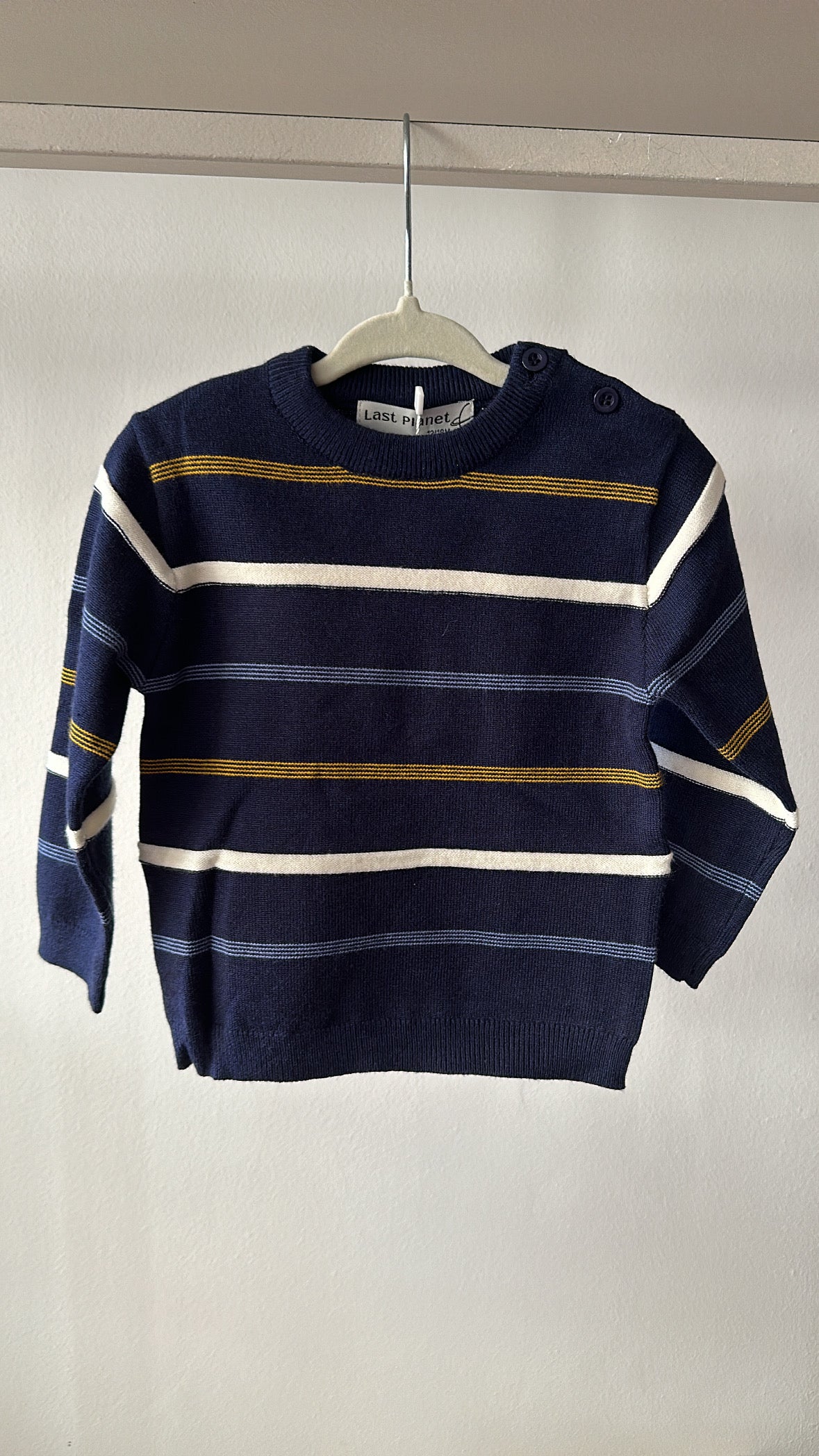 Pull RIGHE 12-36M - BLU