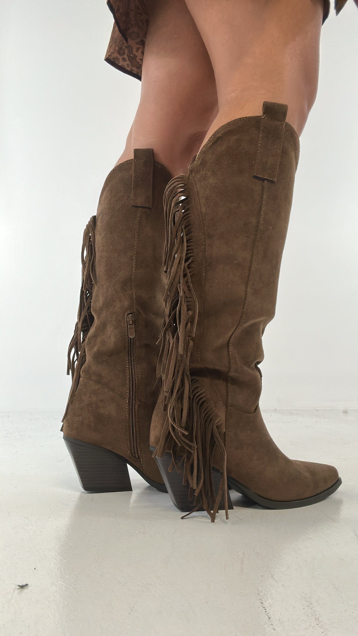 Camperos WEST FRANGE - KHAKI