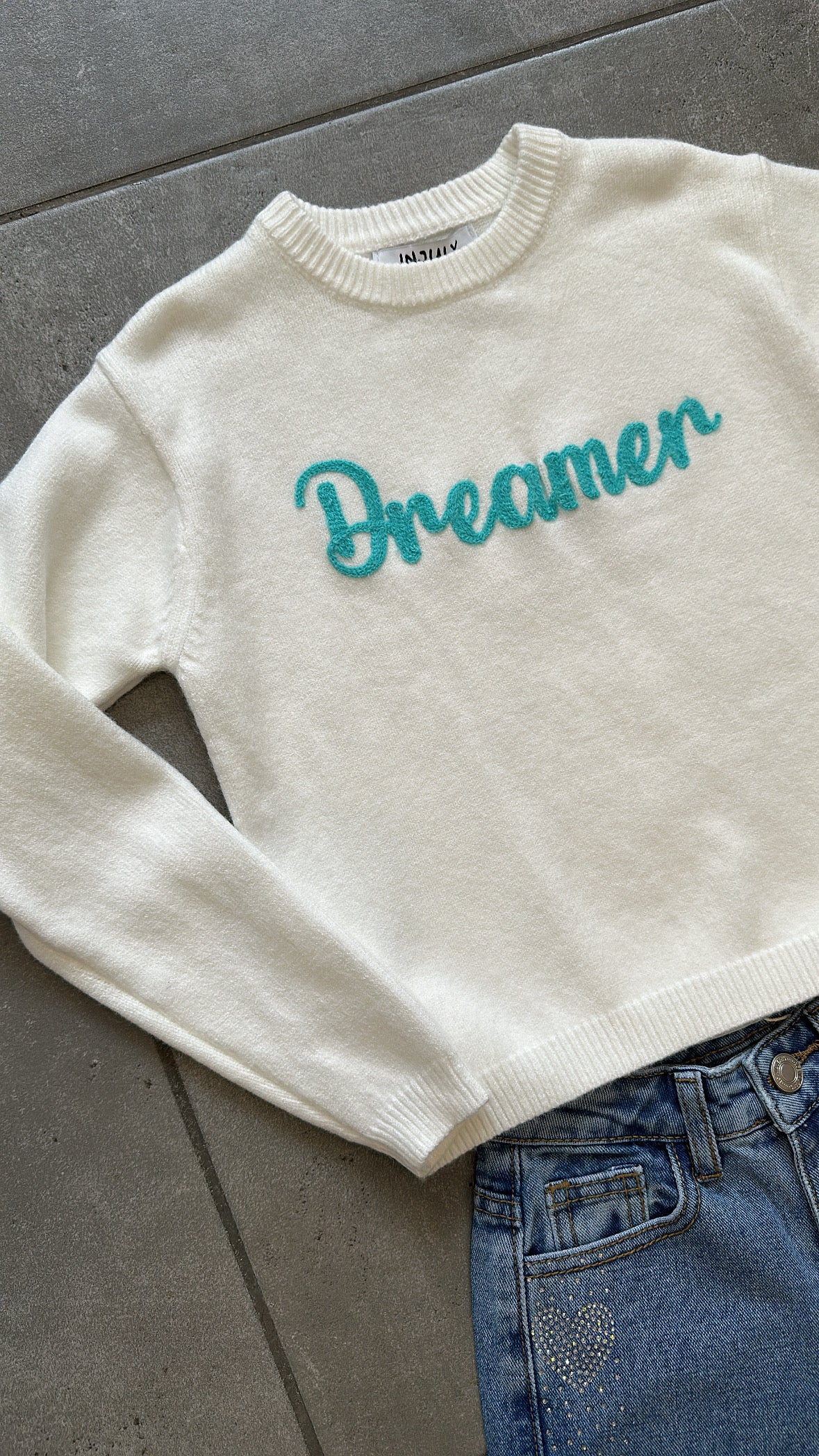 Maglioncino DREAMER 4-12A - BIANCO