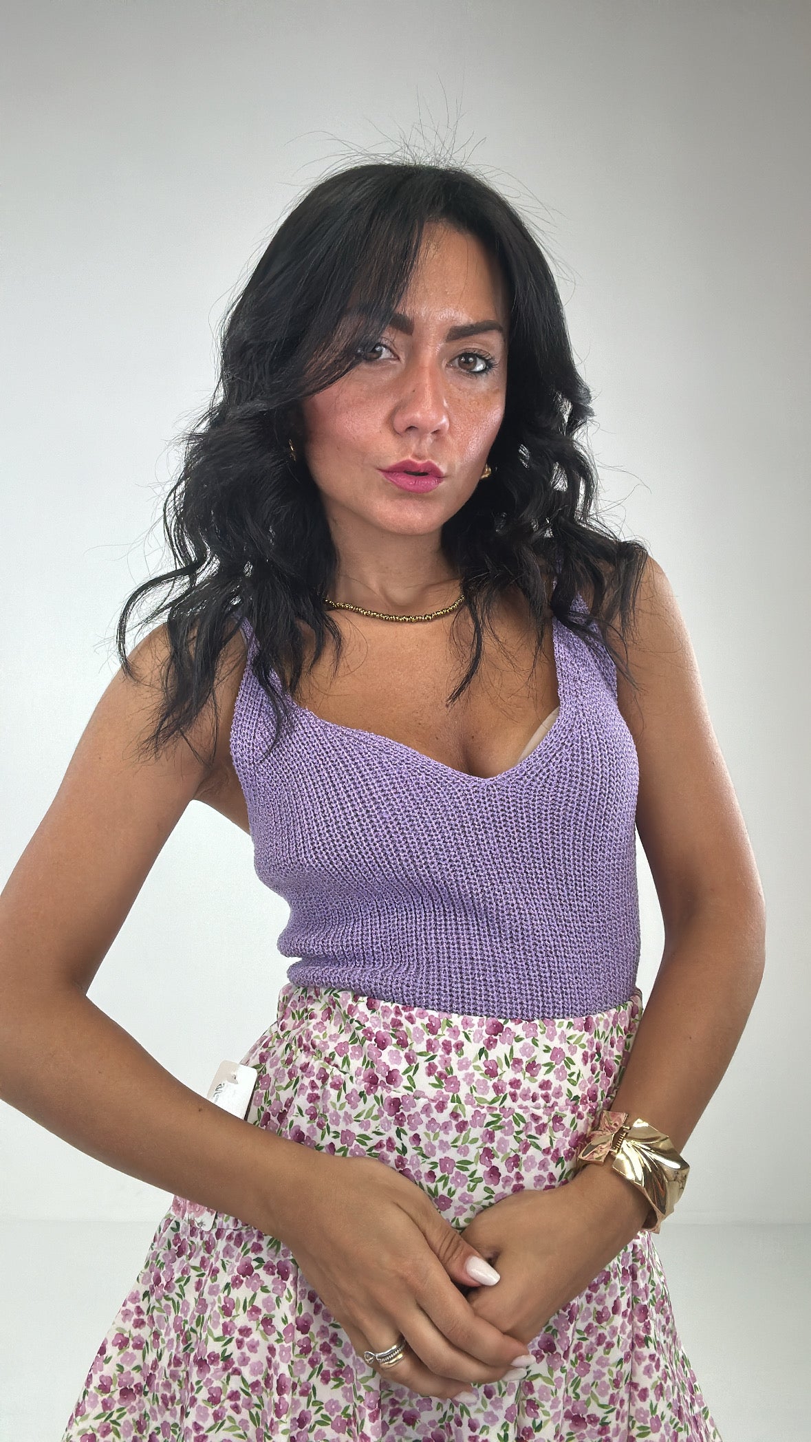 Top FELICE - LILLA