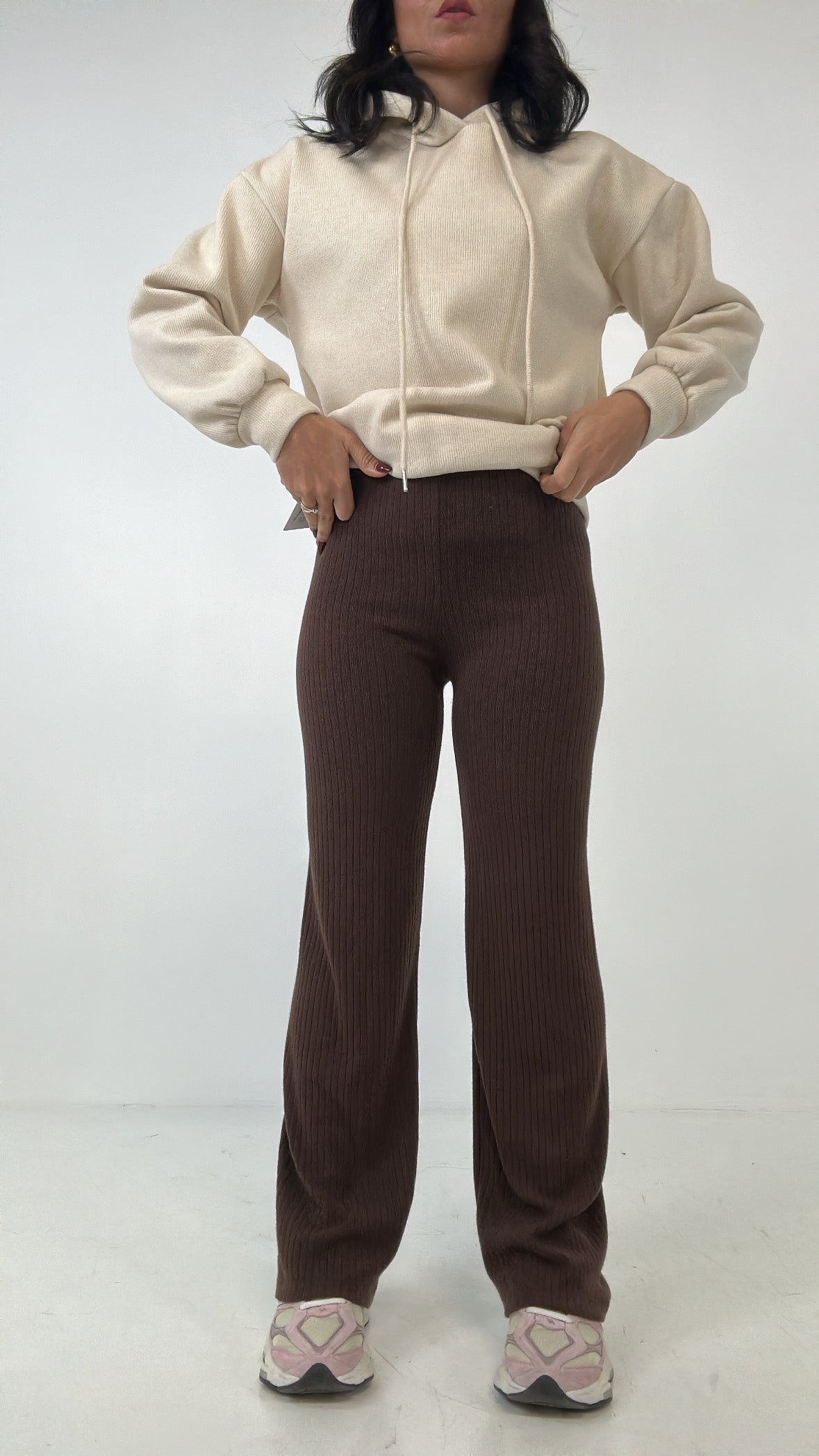 Pantalone COSTINE - MARRONE
