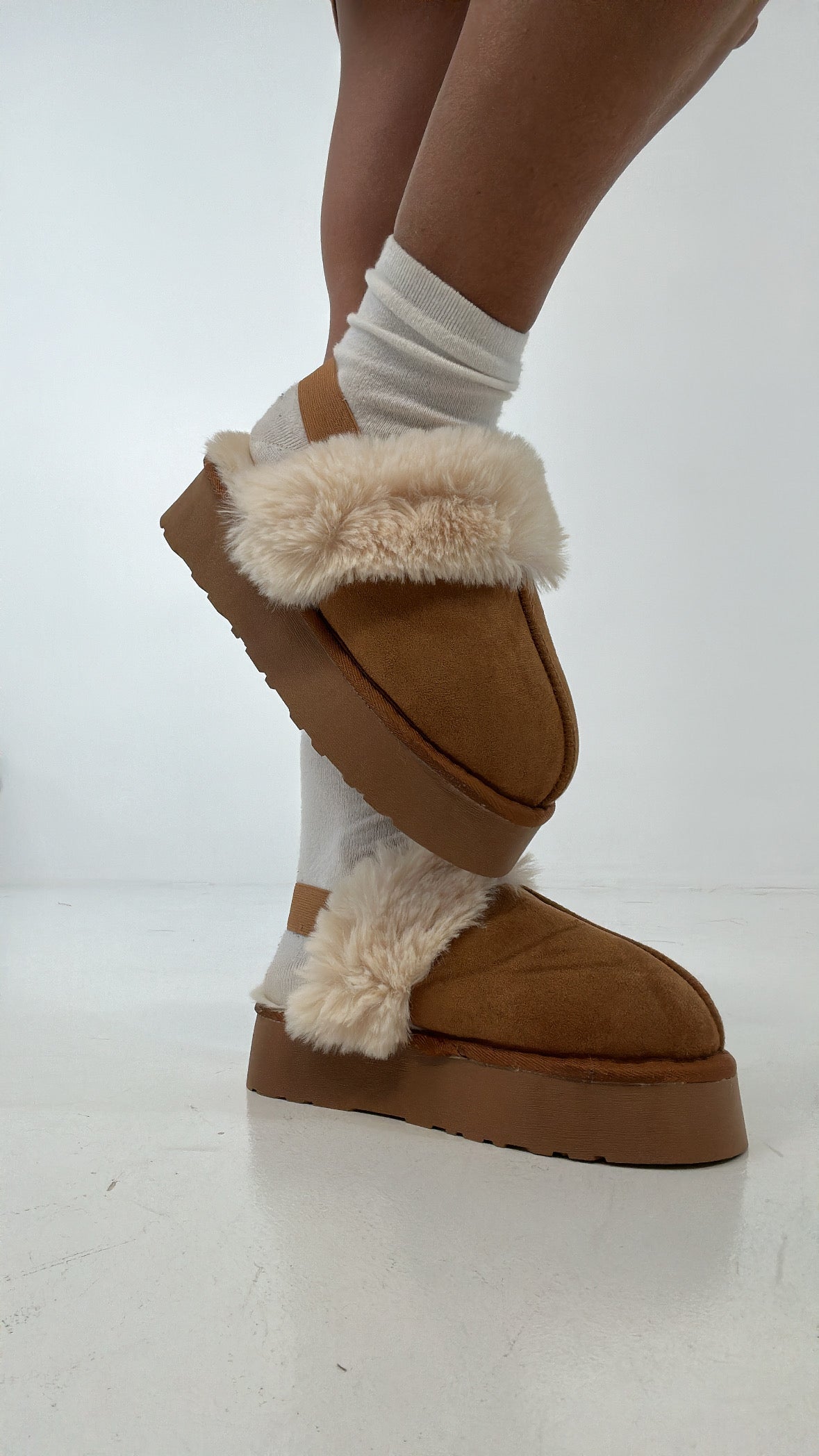 Sabot PELLICCIA UG - CAMMELLO
