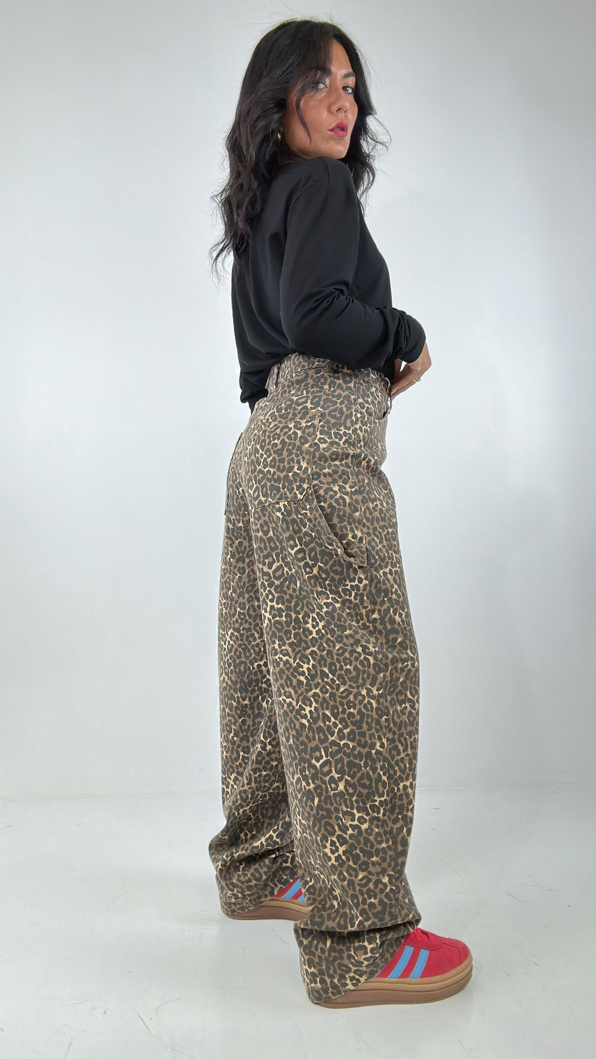 Jeans BALLOON ANIM - BEIGE