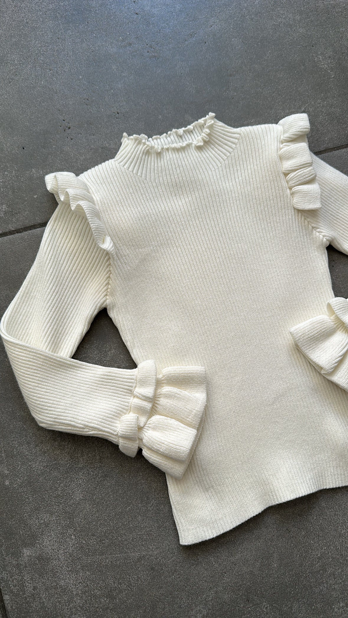 Pull COSTINE 4-14A - BIANCO