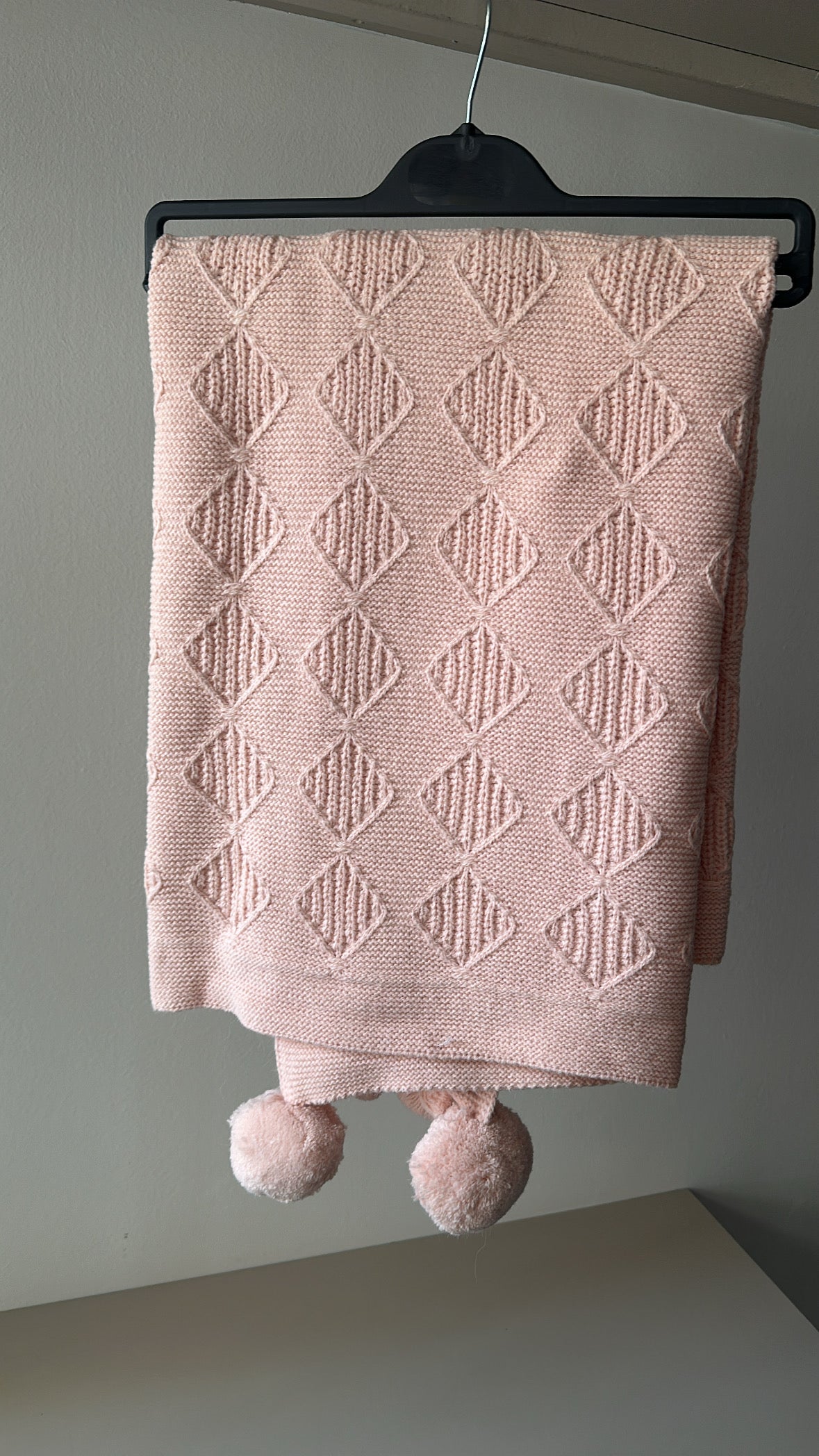 Scialle CON PON PON - ROSA