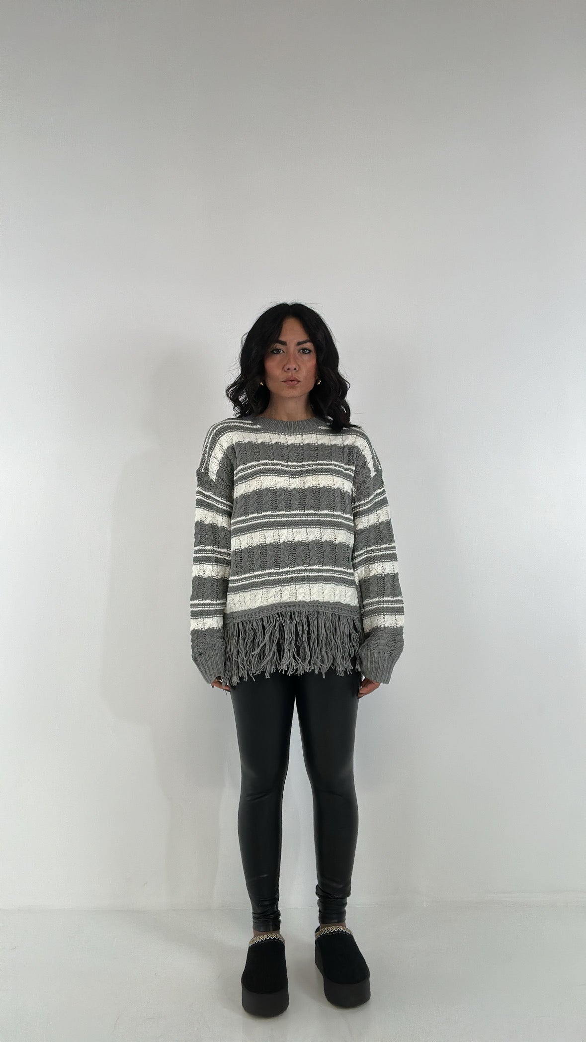 Leggins ECOPELLE - NERO