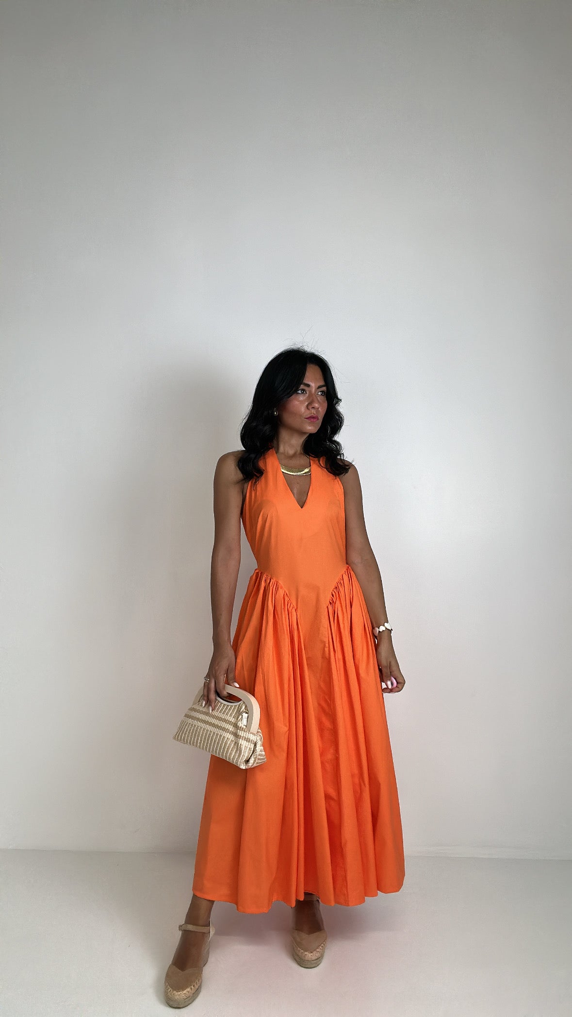 Vestito AMERICA - ARANCIO