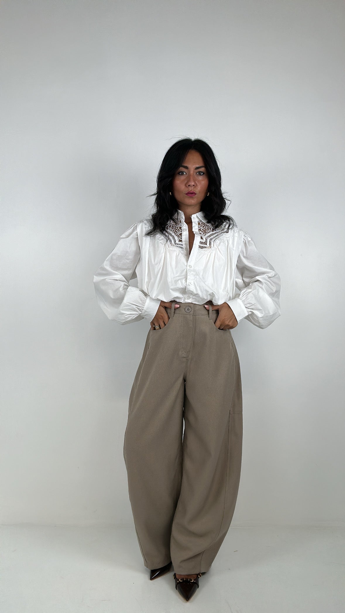 Pantalone BALLON - BEIGE