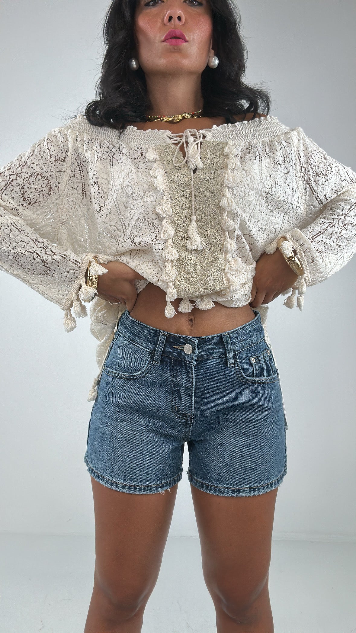 Shorts BASSO - JEANS