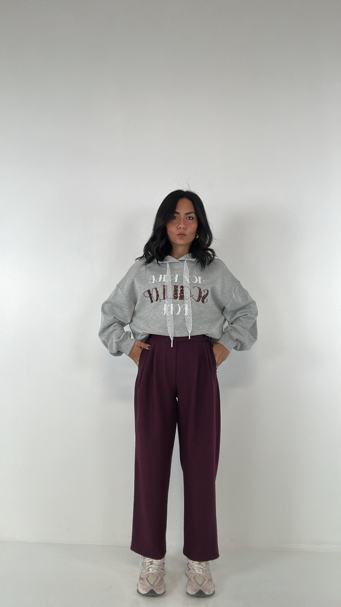 Pantalone OFFICE - BORDEAUX