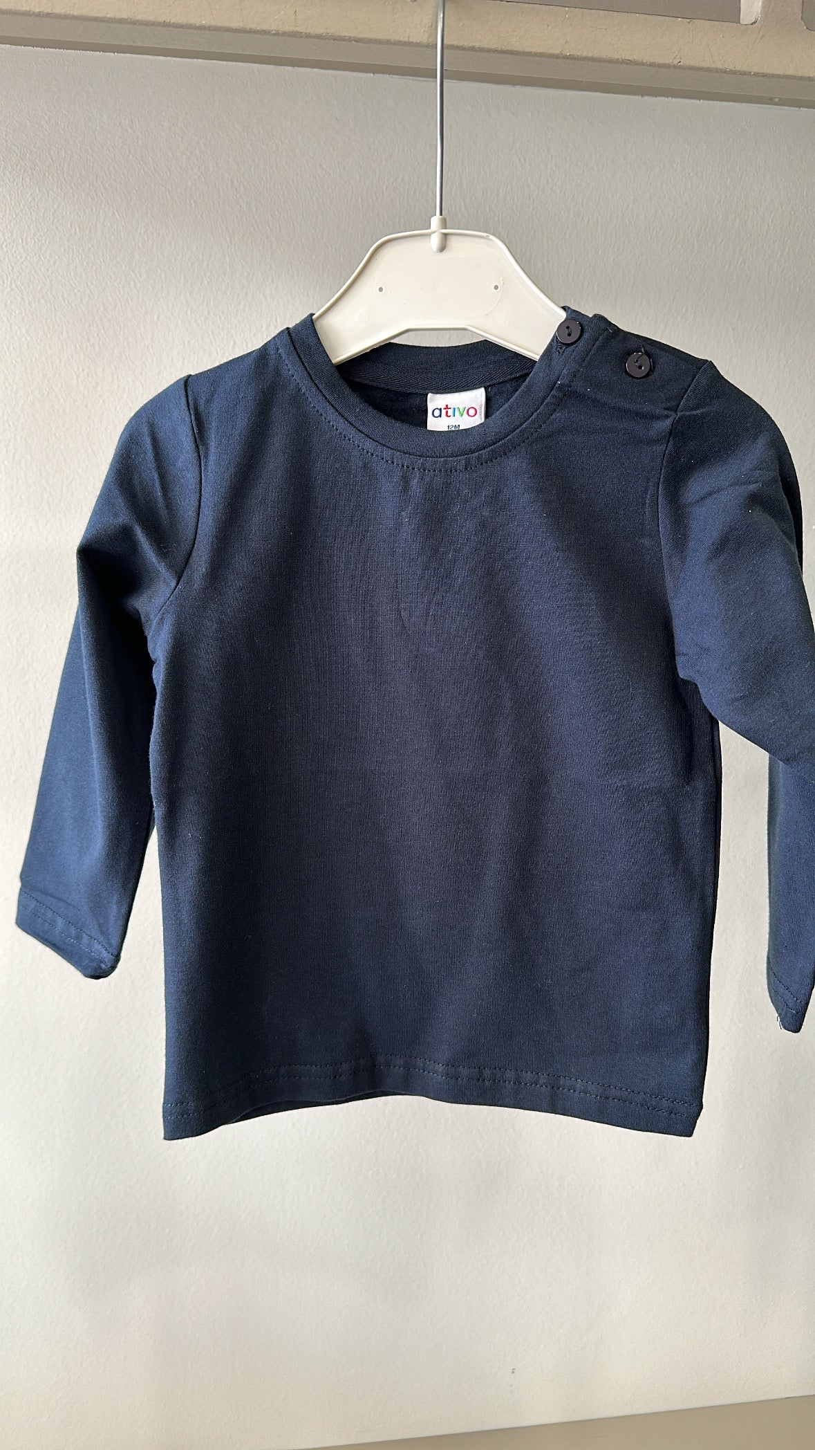 Magliettina BASIC 6-36M - BLU