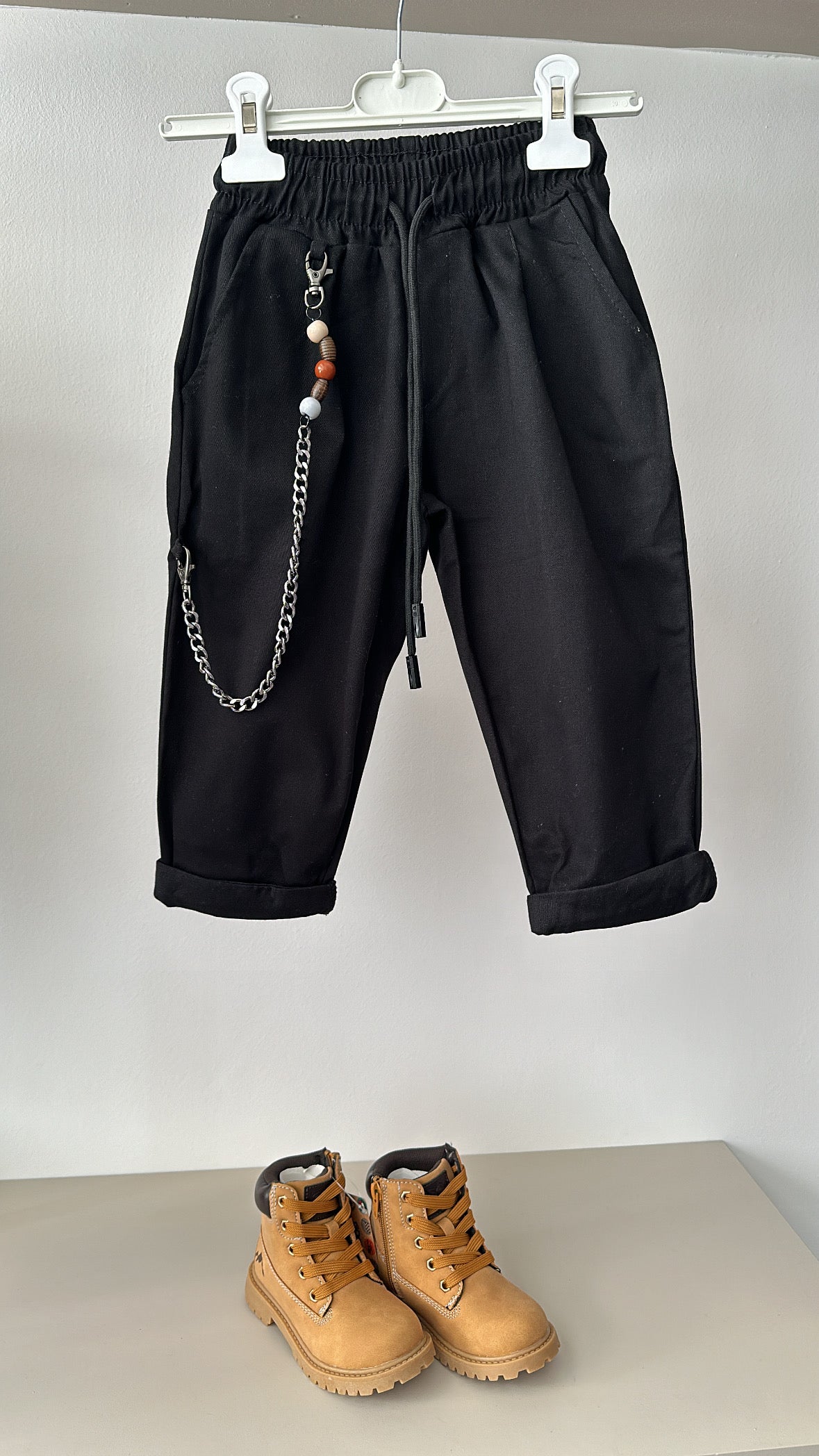 Pantalone PIEGA 4-14A - NERO
