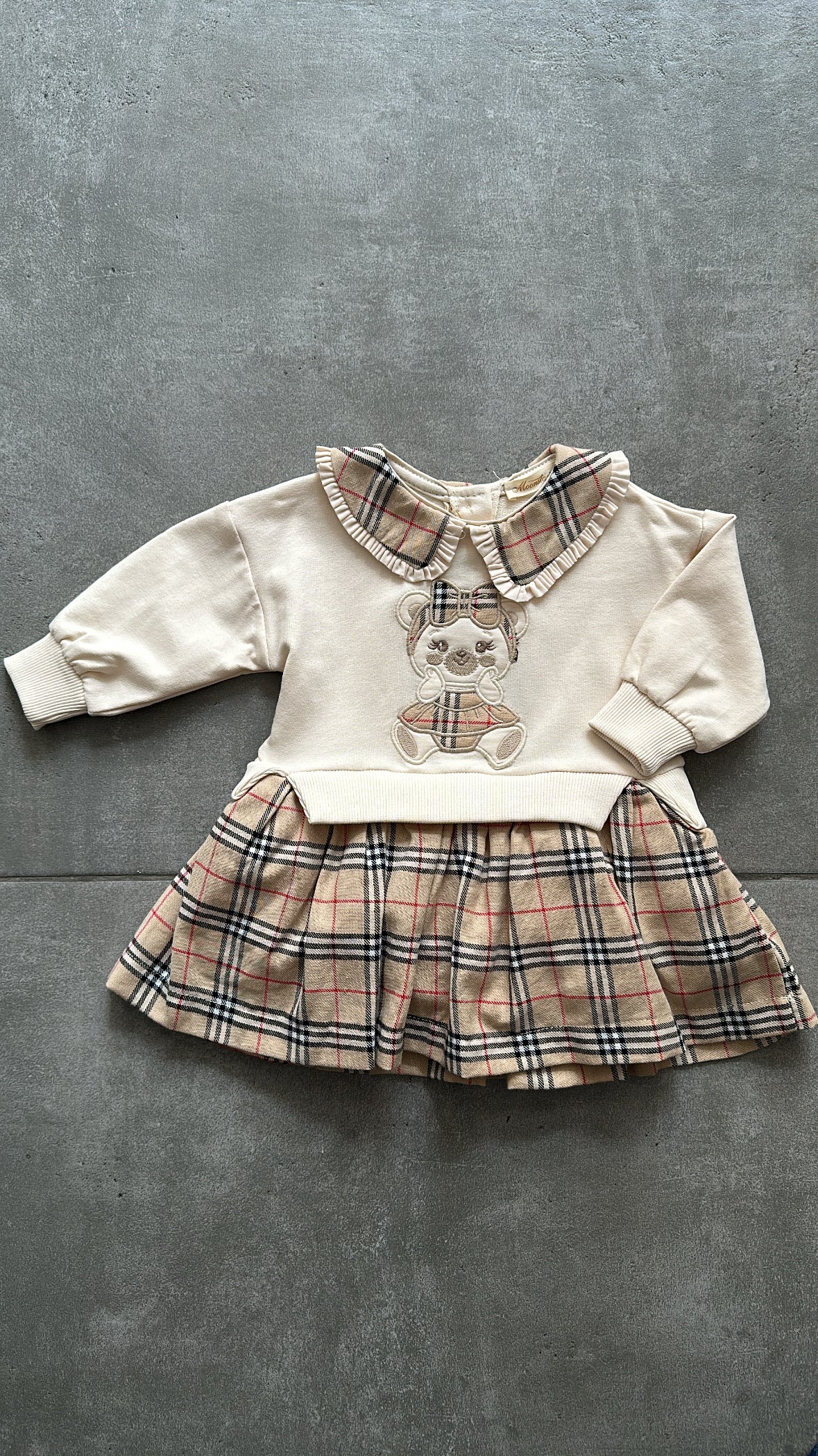 Vestito BARBER 9-24M - MARRONE