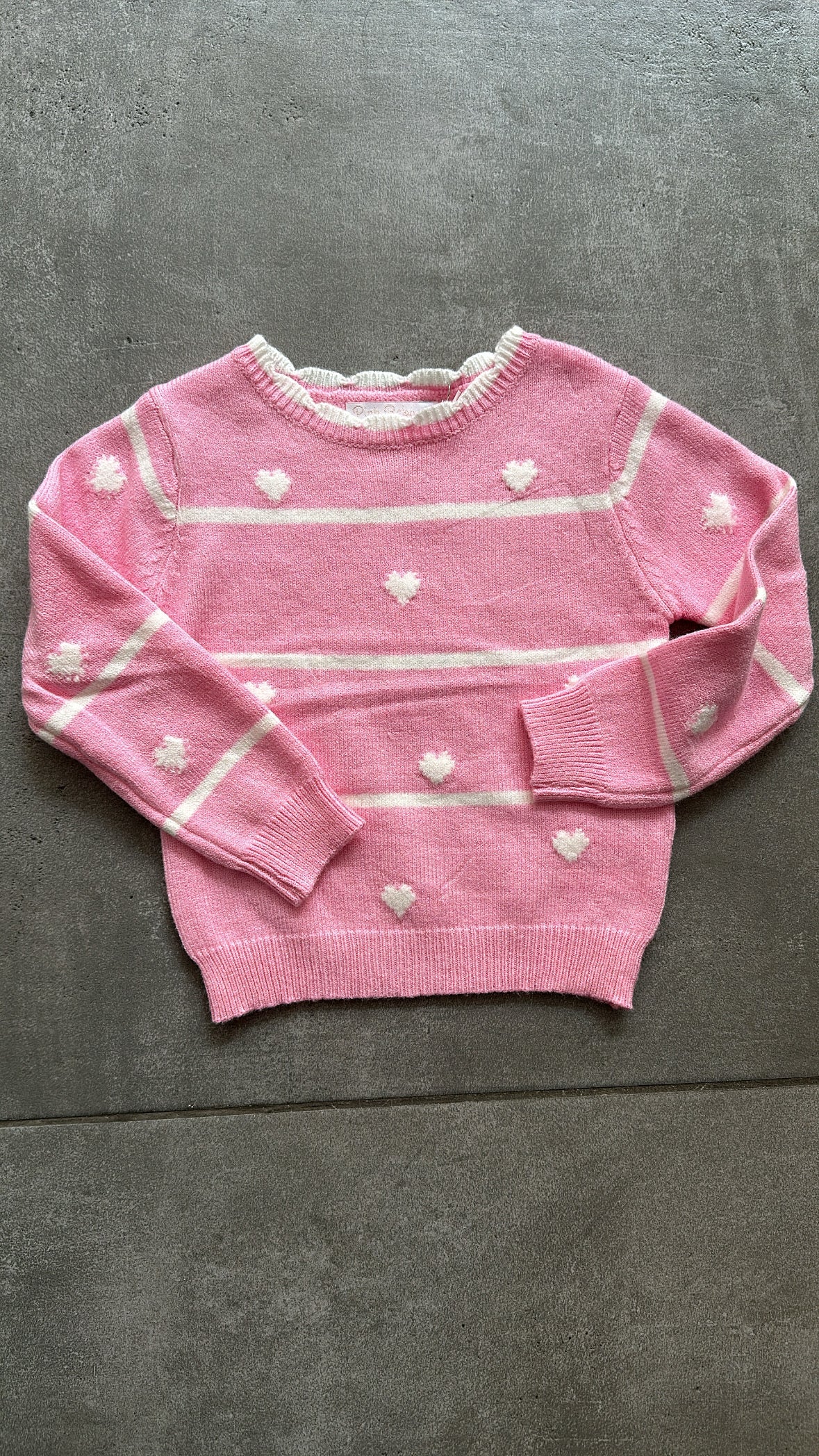 Pull CUORICINI 12-36M - ROSA