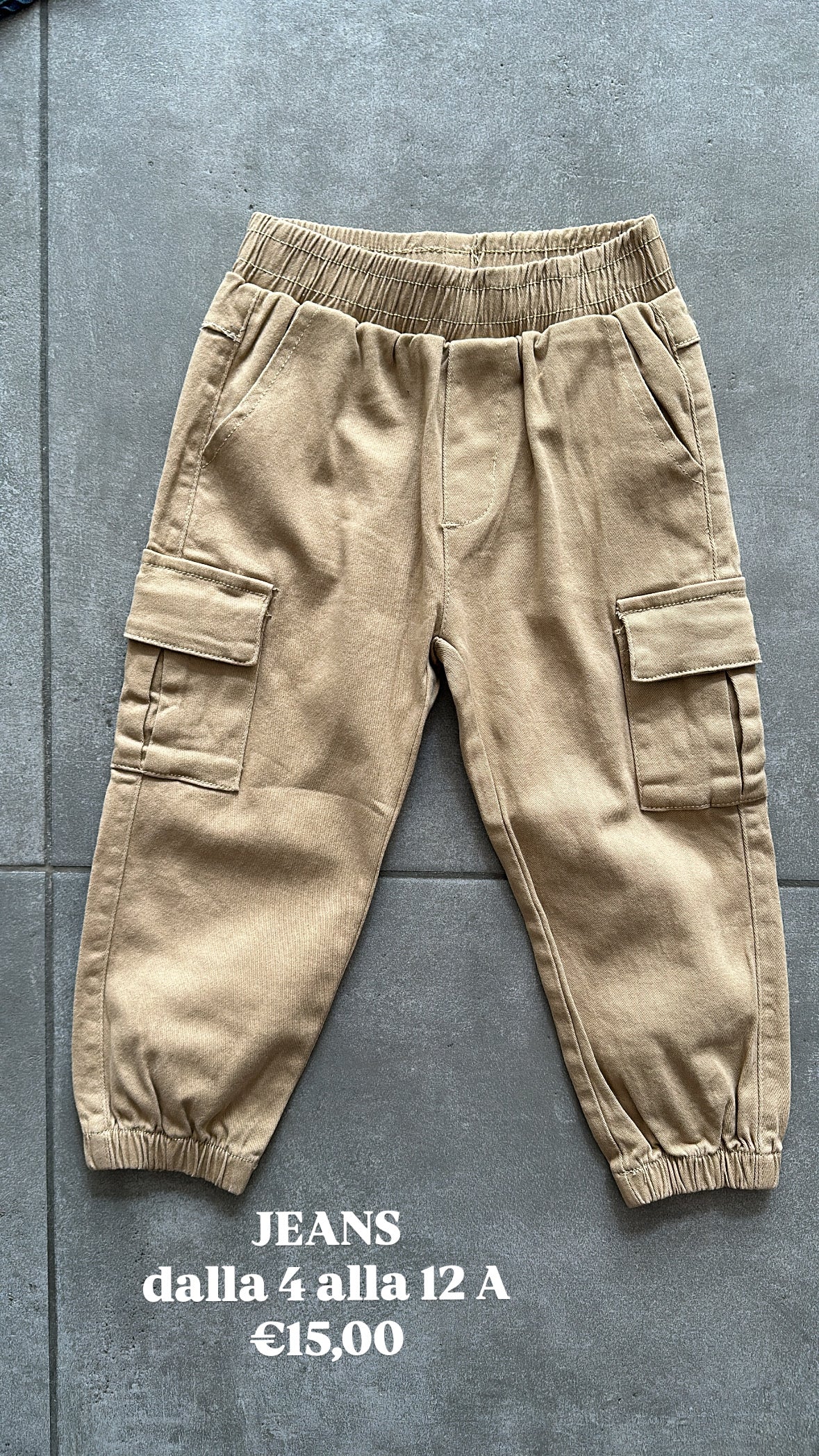Pantalone TASCONI 4-12A - CAMMELLO