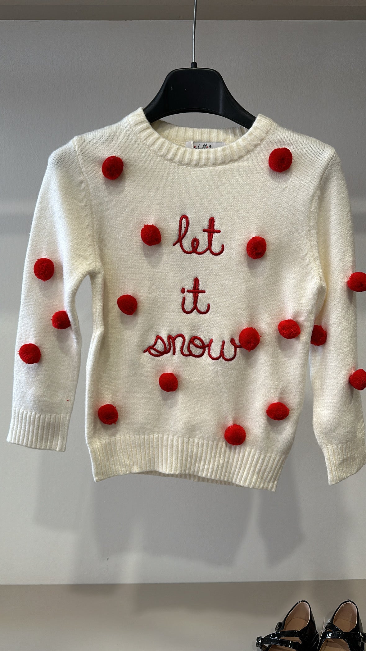 Pull LET IS 4-14A - BIANCO