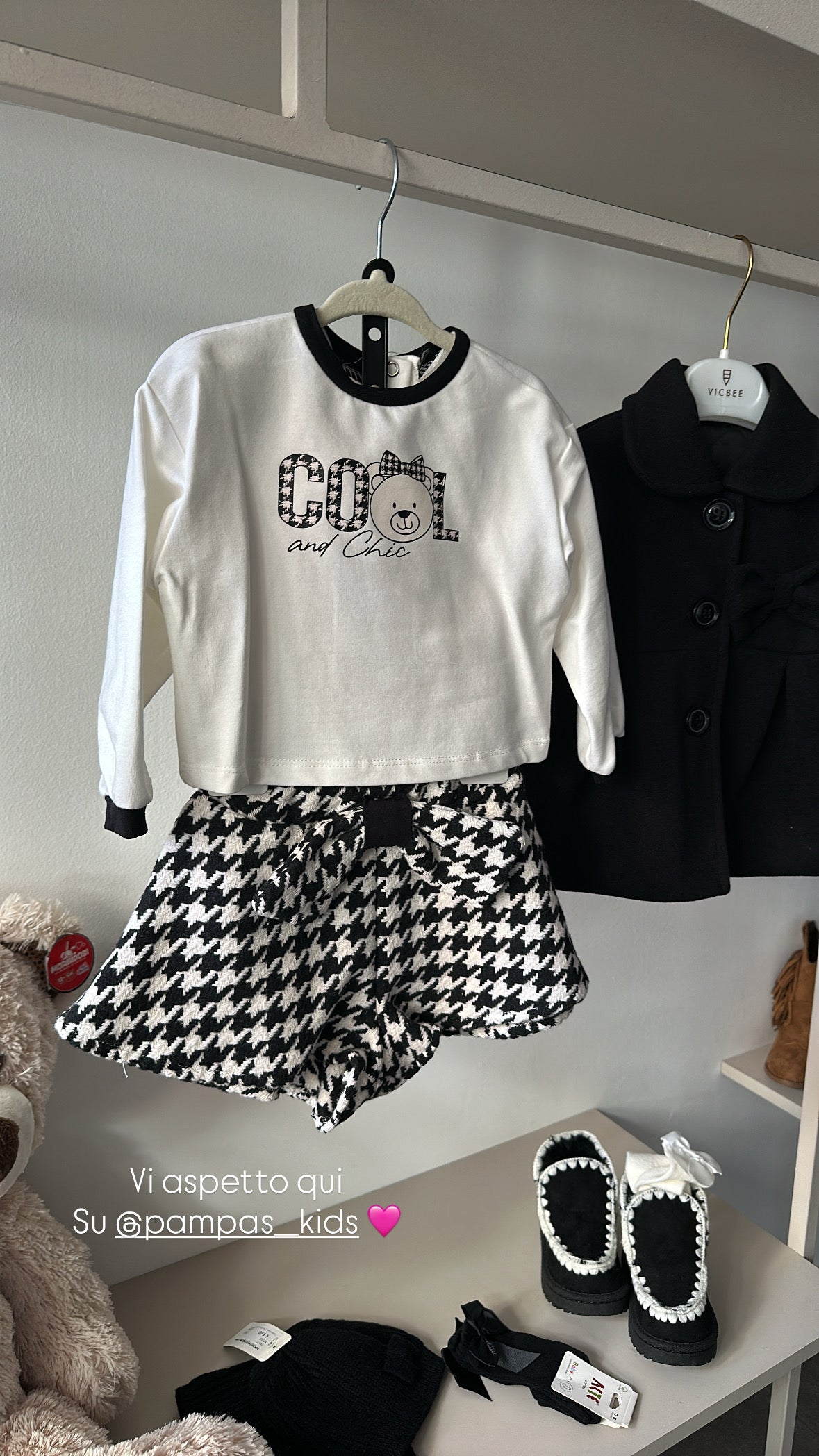 Completo COOL ORSETTO 12-36M - BIANCO