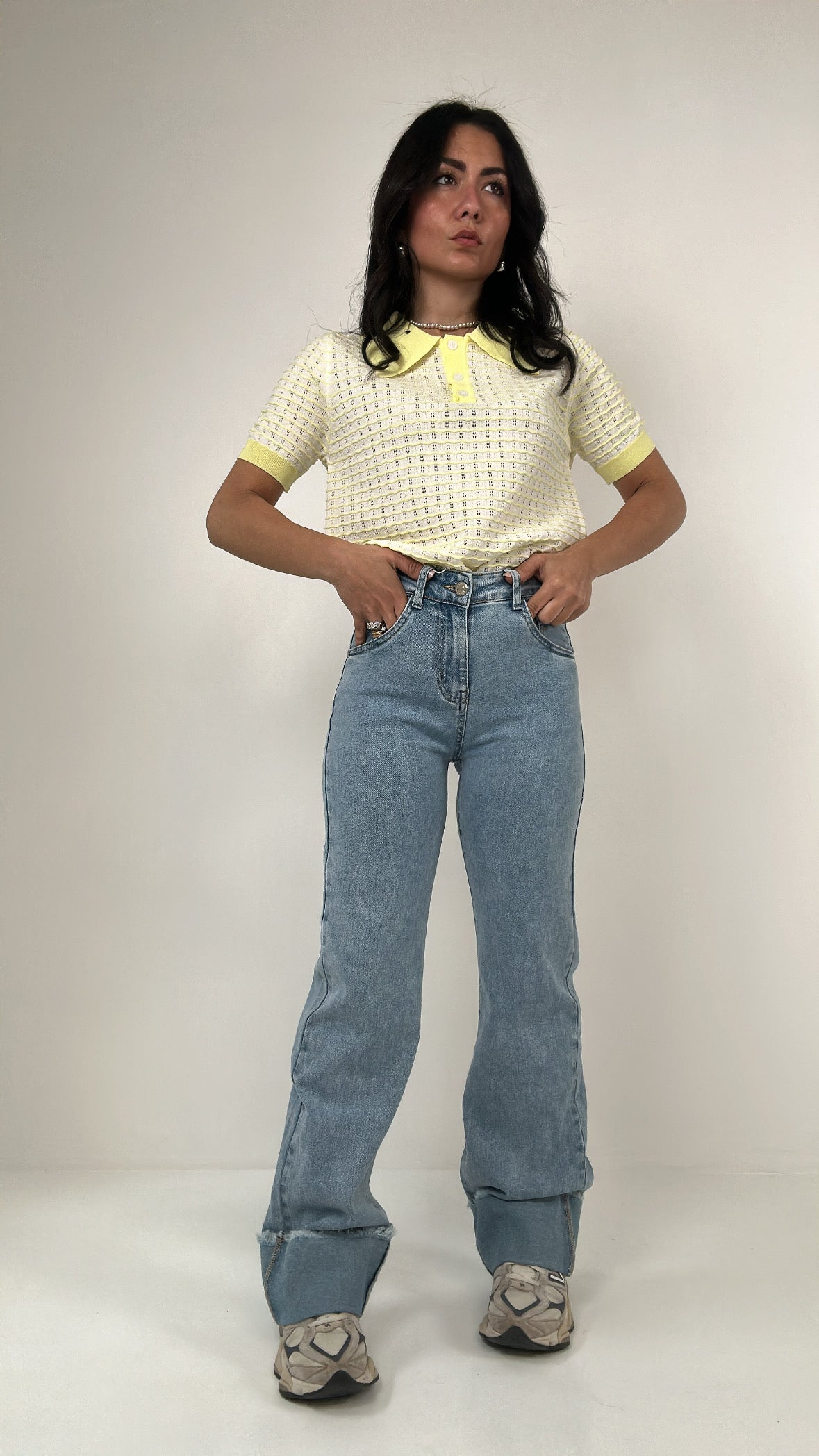 Jeans PIEGA SFRANGIATO - JEANS