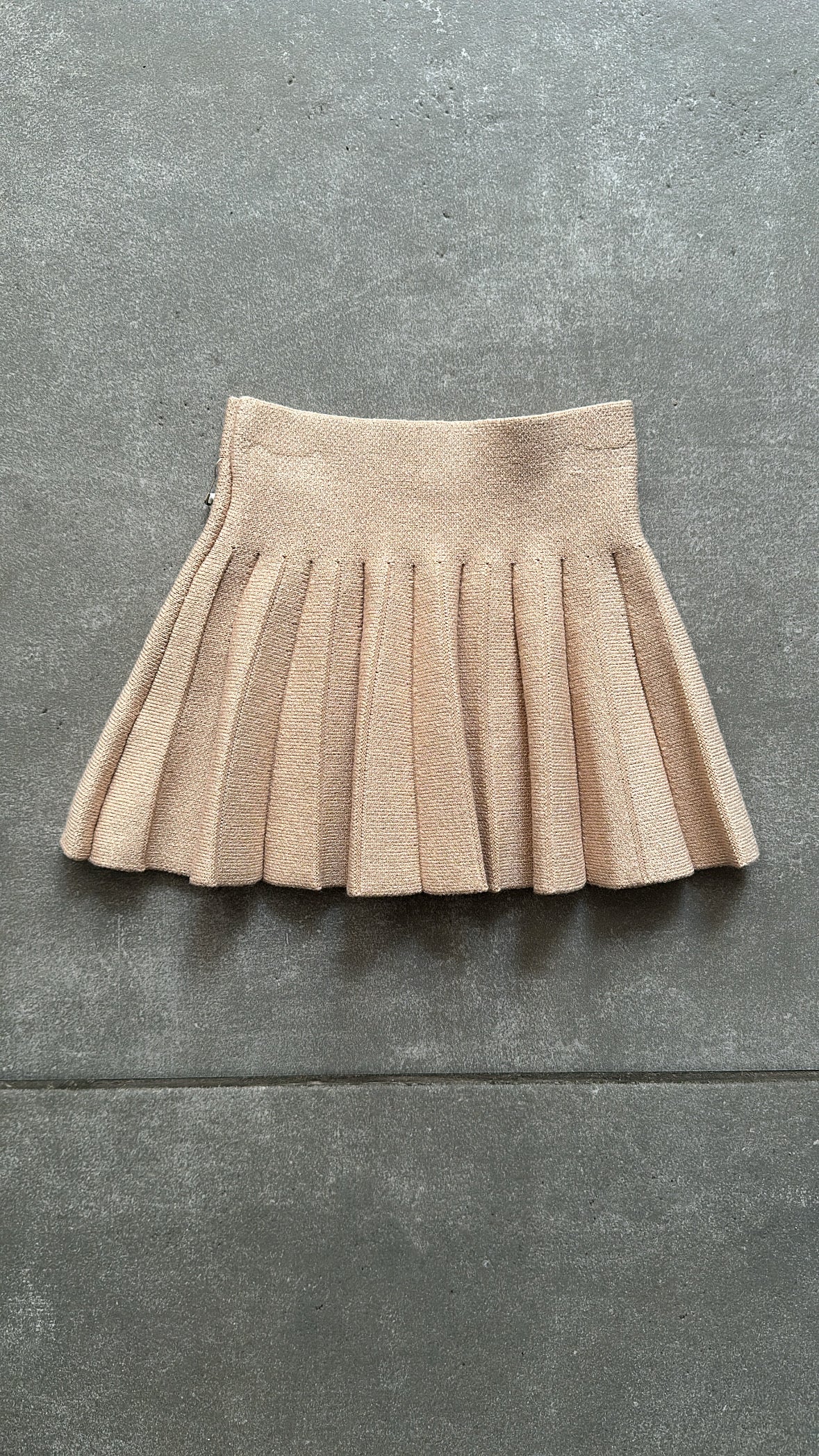 Gonna IN MAGLIA PLISE' 12-36M - CAMMELLO