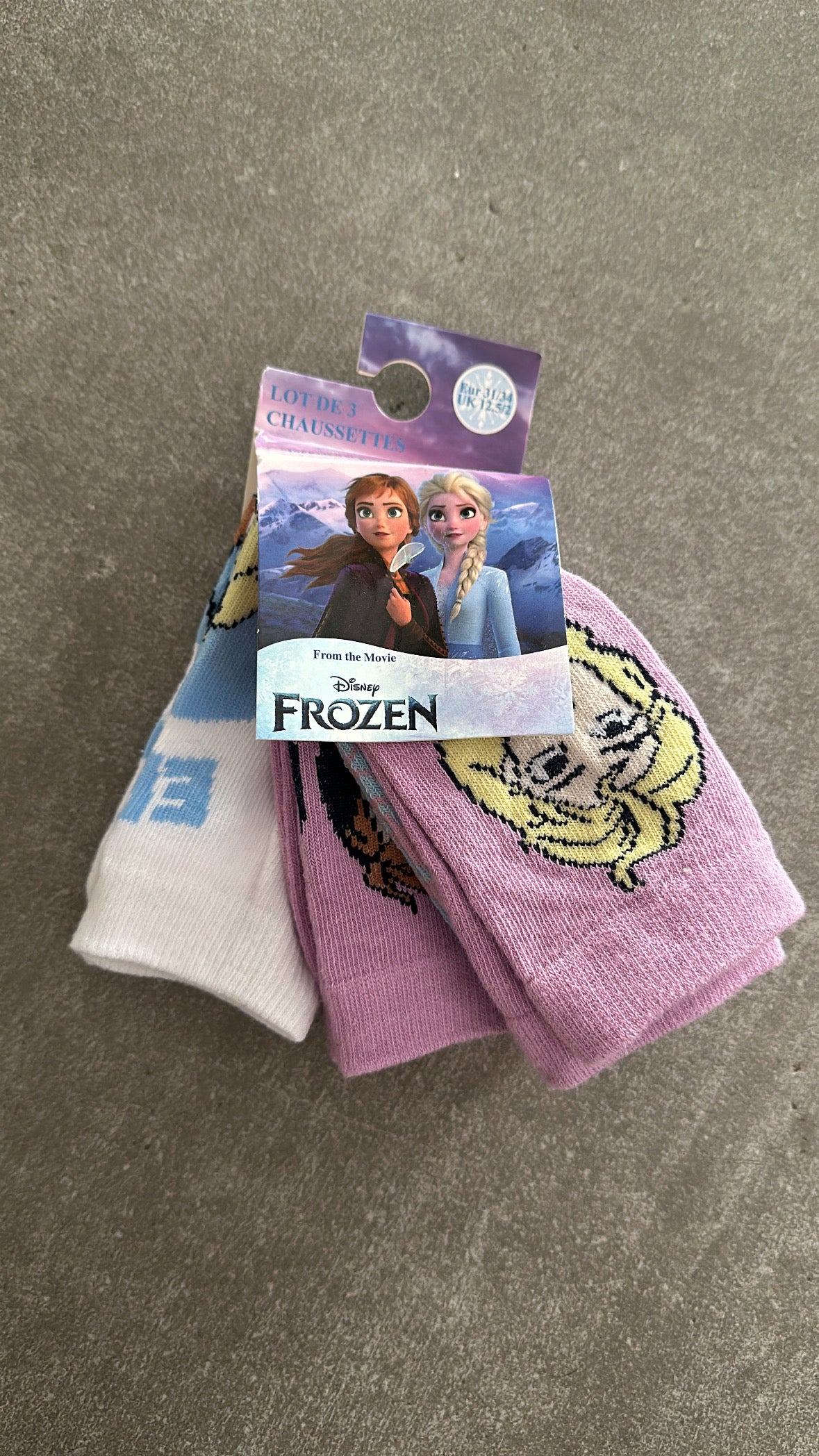 Tris CALZINI FROZEN - SCURO