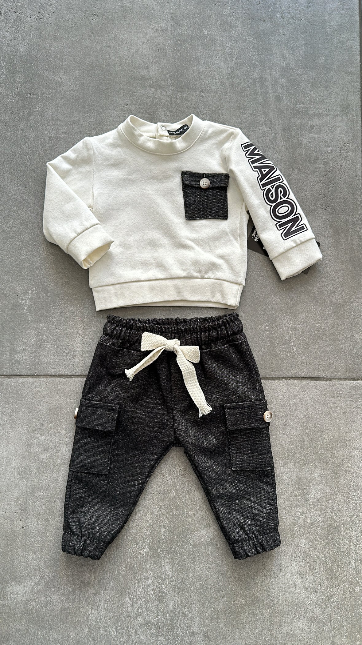 Completo MAISON 3-12M - BIANCO
